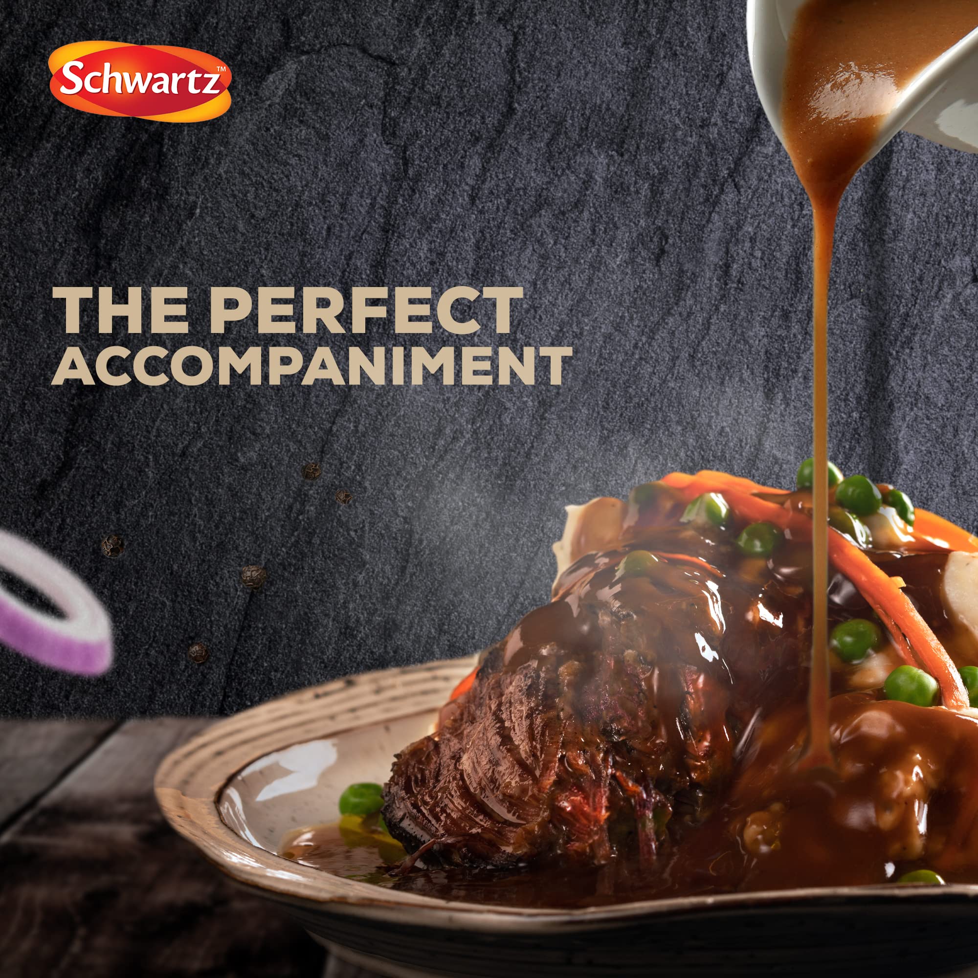 Schwartz Signature Beef Gravy 155 G | Pack of 2 | Roast Beef Flavour Instan 2