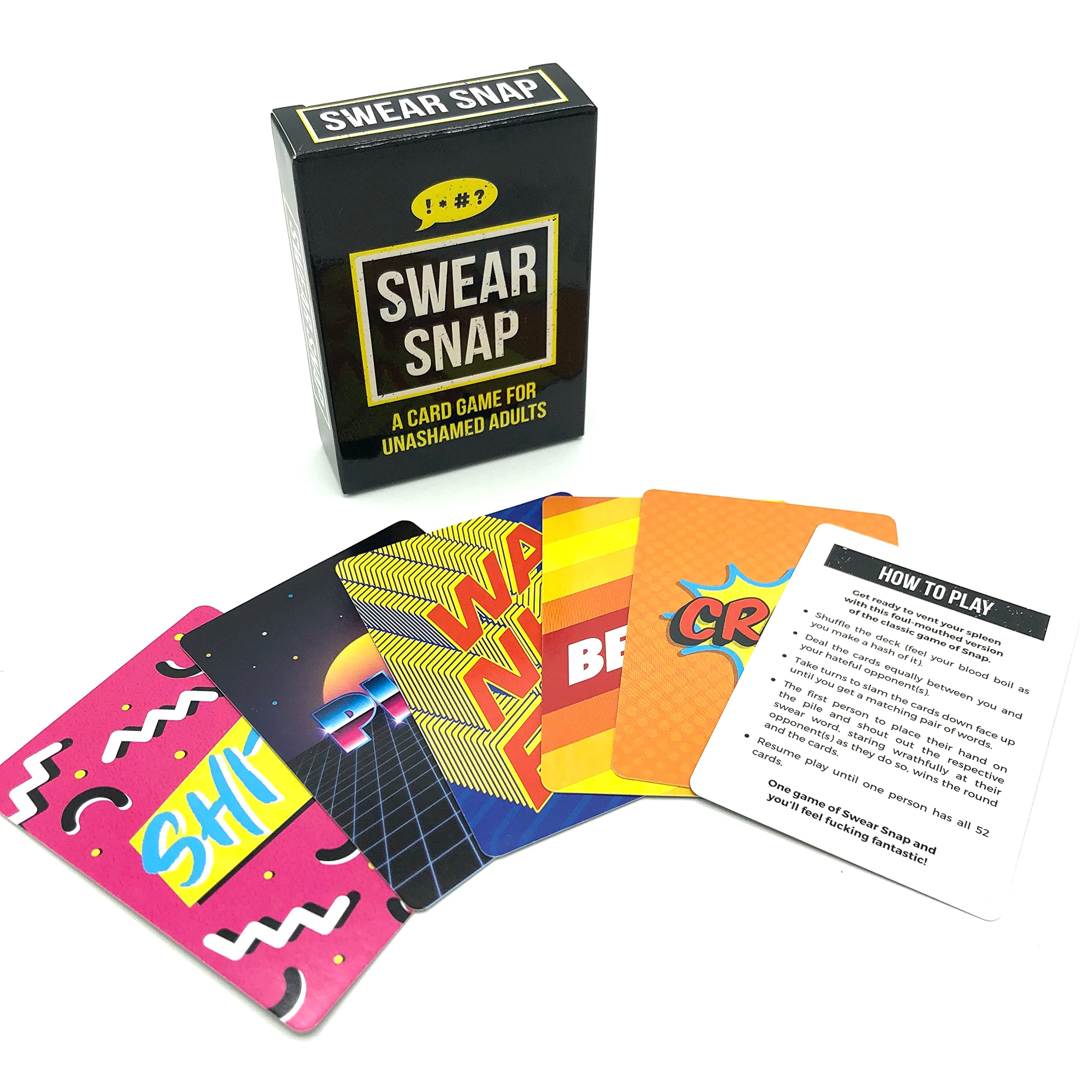 Summersdale Swear Snap Card Game | 52 Cards | Ages 18+ 5