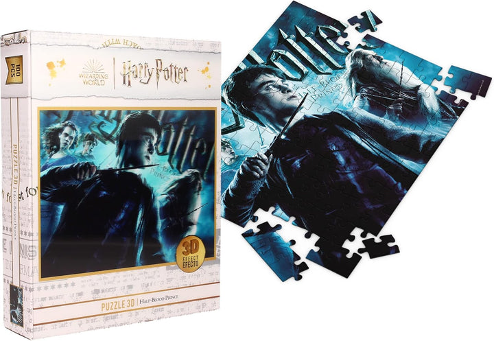 Harry Potter 3D Lenticular Half-Blood Prince Jigsaw Puzzle - 100 Pieces for Ages 3+