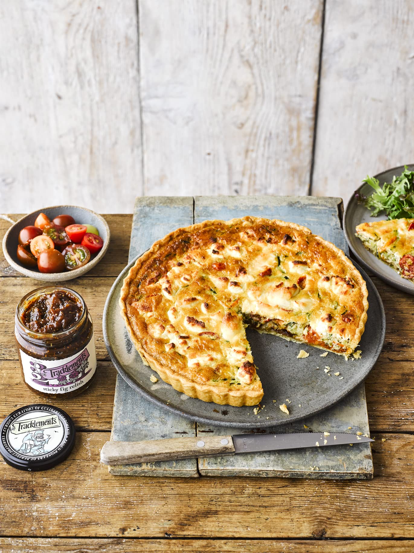 Tracklements Sticky Fig Relish - Tangy & Sweet Condiment for Soft Cheeses | 420g (Pack of 2) 4