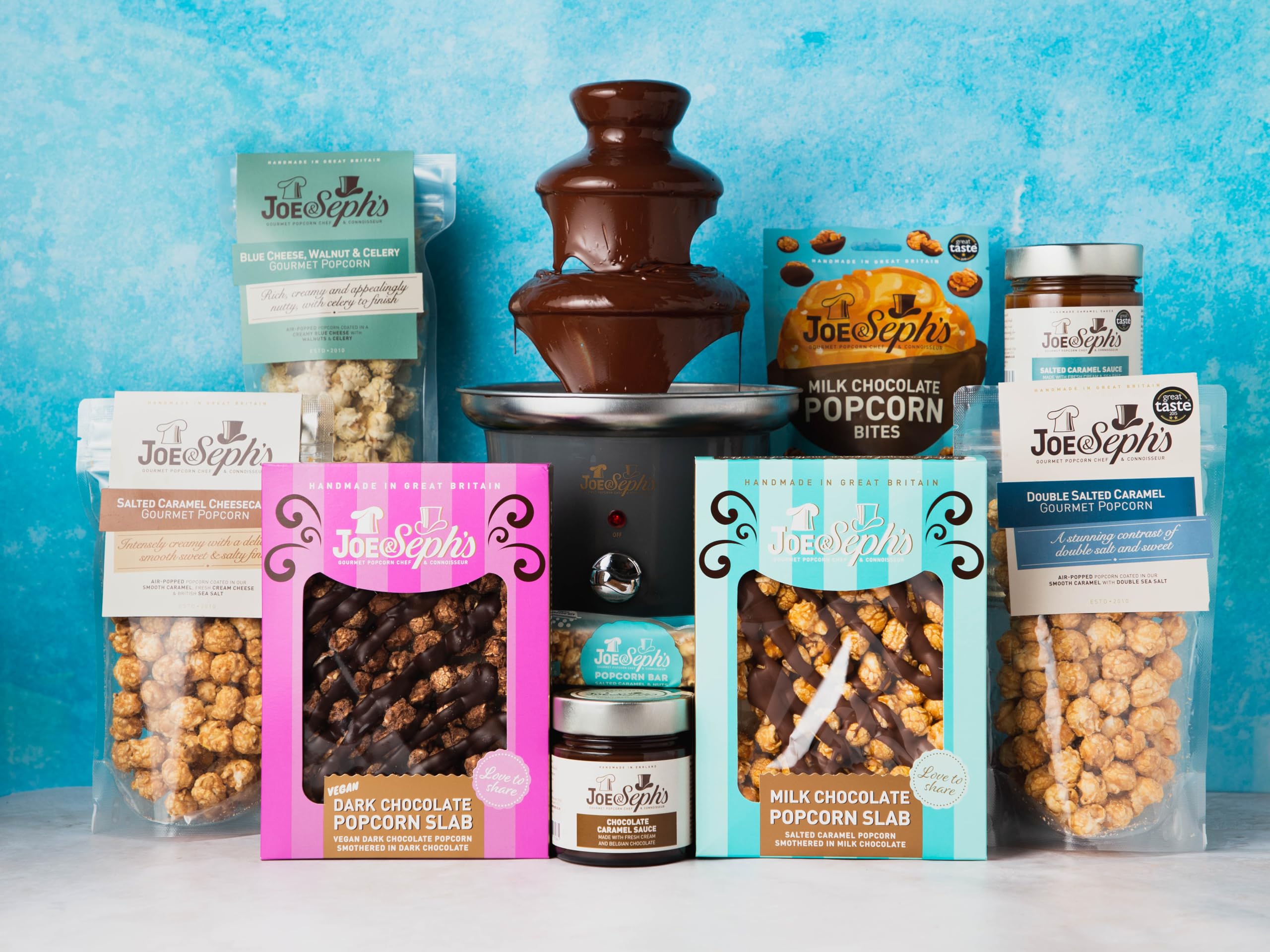 Joe & Seph's Popcorn Pamper Gift Box - Gourmet Popcorn Collection with Prosecco & Chocolate Flavors 5