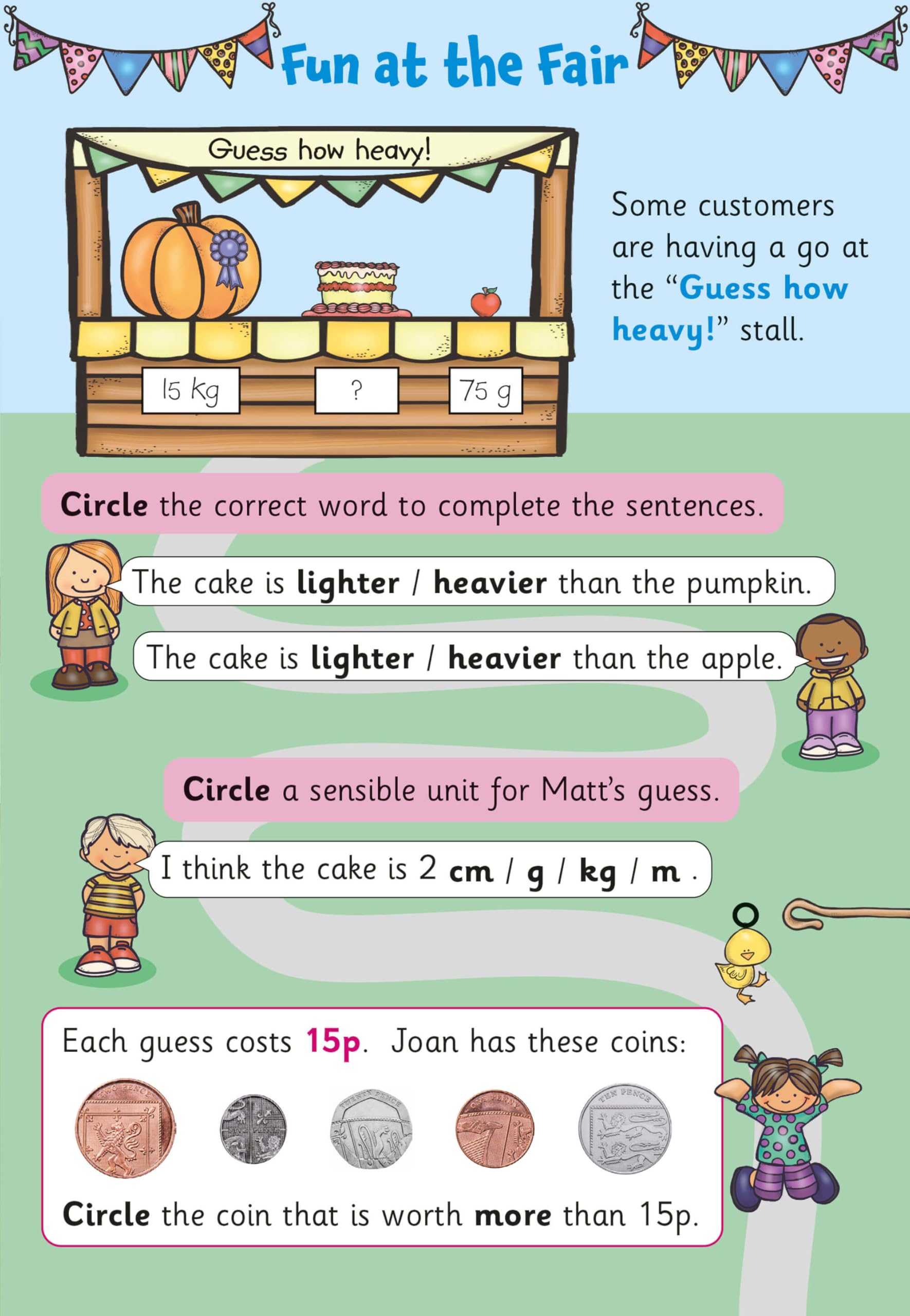 CGP Summer Unfoldable for Years 1-2 Maths & English Practice | Loose Leaf | English 5
