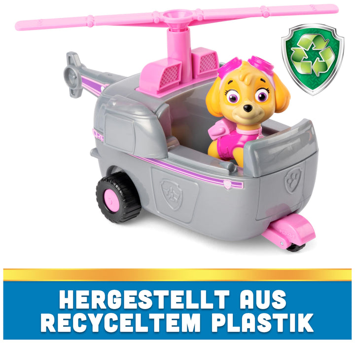 Paw Patrol Skye's Helicopter with Collectible Action Figure - Vehicle Toy for Kids 3+