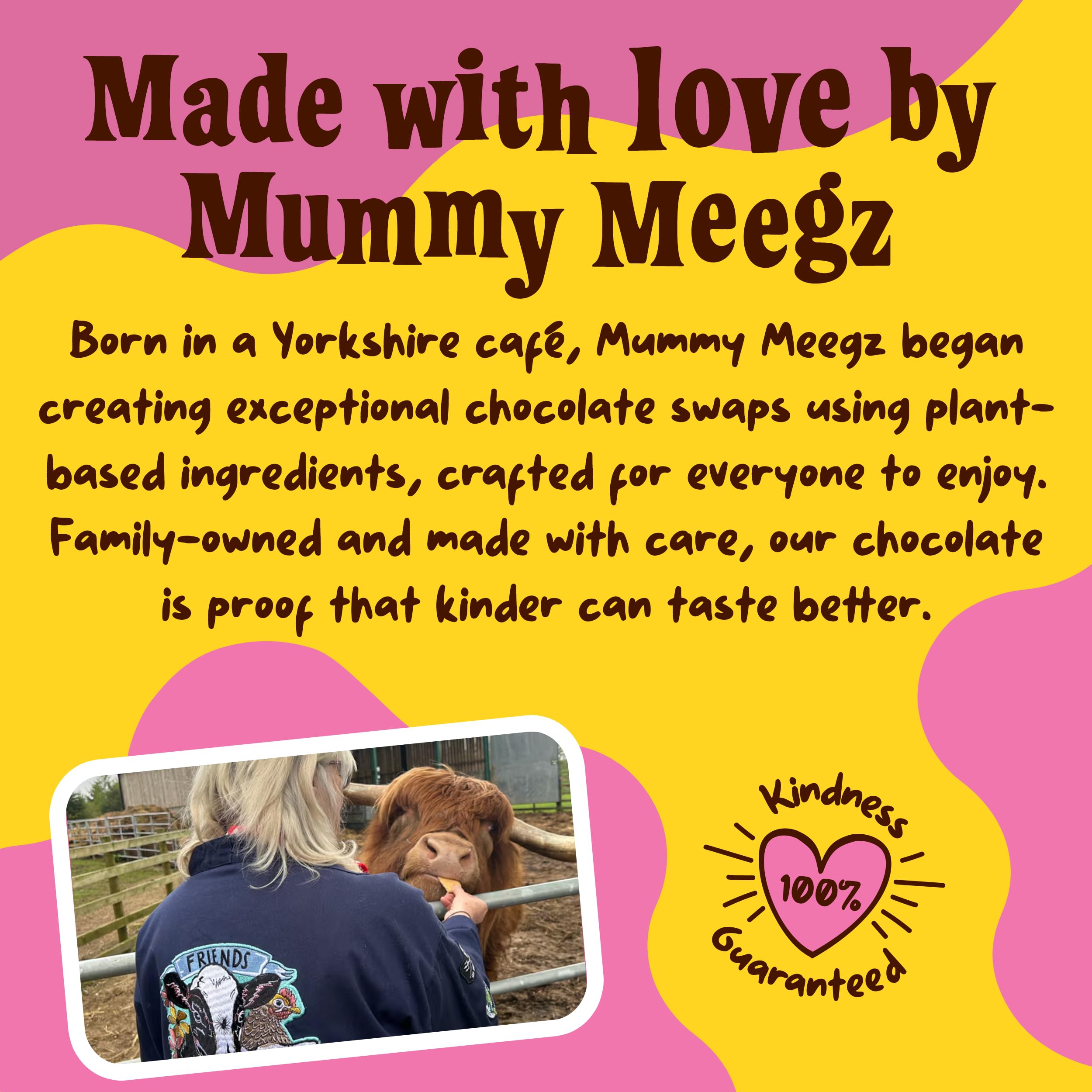 Mummy Meegz Chickee Eggs - Vegan Chocolate Candy Case (12 x 80g Bags) 6