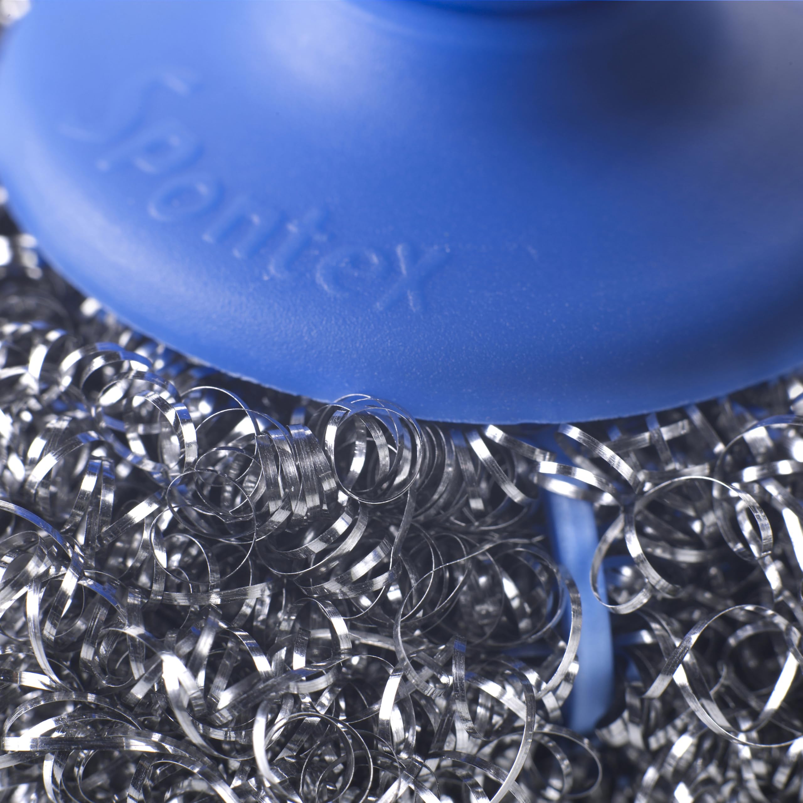 Spontex Handy Tough Kitchen Scourers with Handle - Wire Wool Scouring Pads for Pots, Pans & BBQs 6