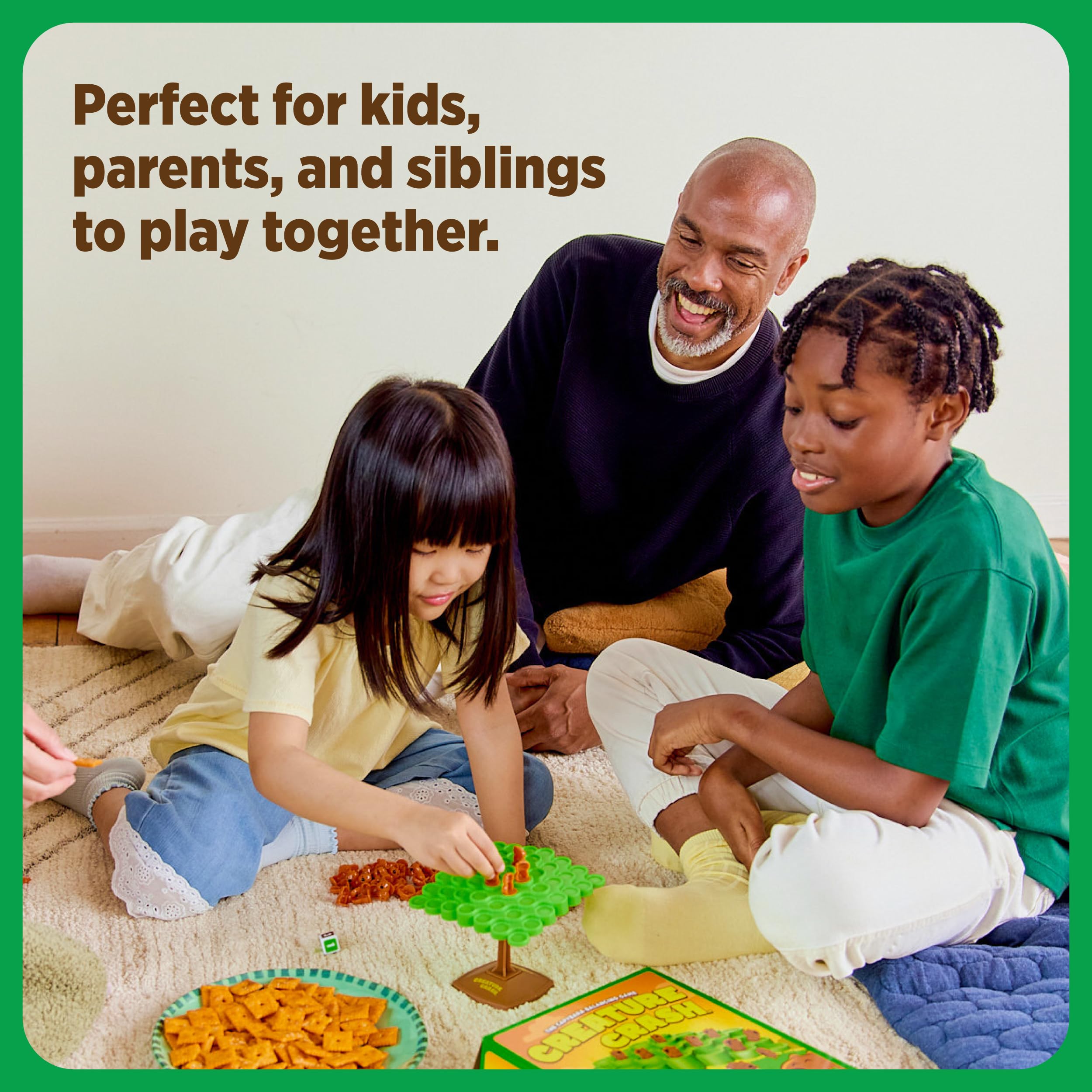 WHAT DO YOU MEME? Creature Crash Balancing Game | 2+ Players | Multicolor Plastic 6