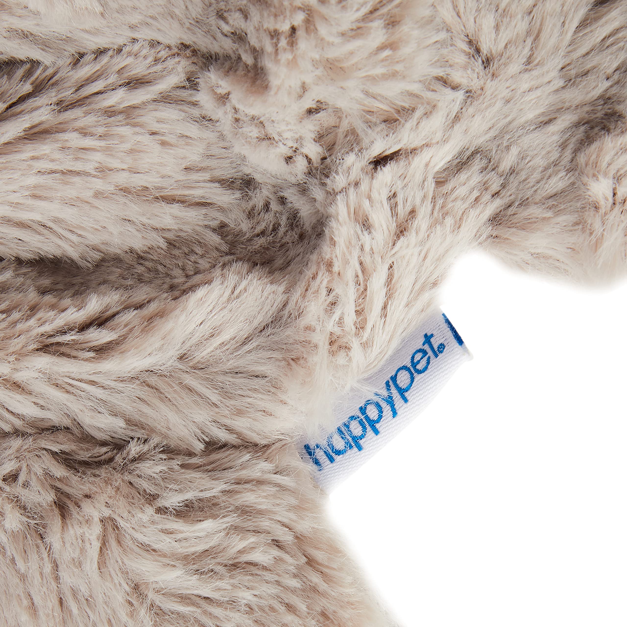 HAPPYPET Mad About Pets Unstuffed Chipmunk Soft Dog Toy - Small Size, Gray Polyester 4