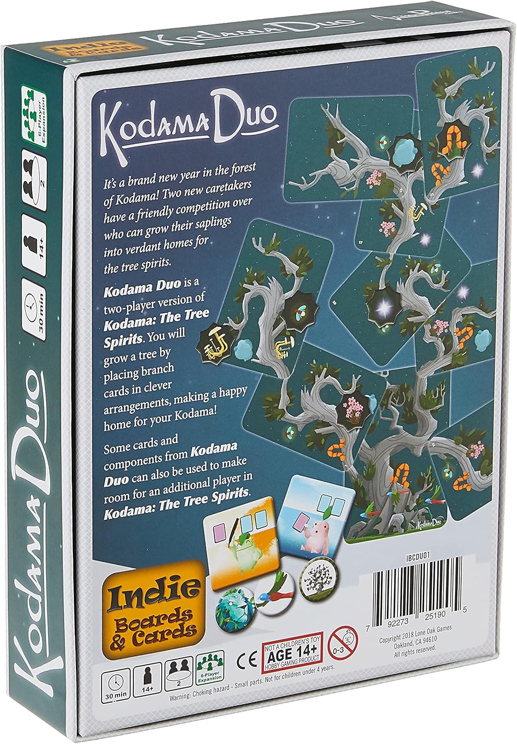 Indie Boards and Cards Kodama Duo Card Game 4