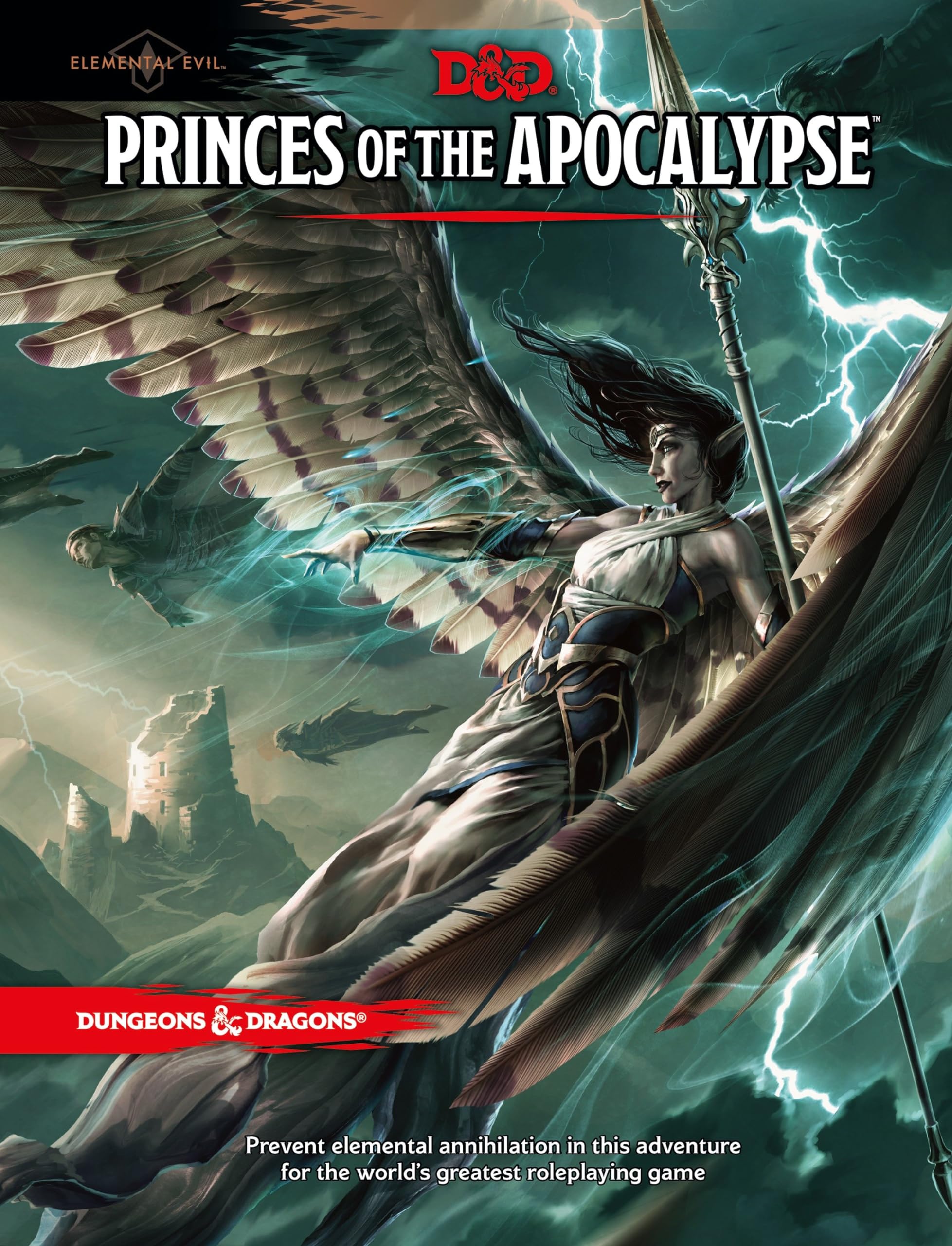 Dungeons & Dragons Princes of the Apocalypse Adventure Hardcover Book | Level 1-15 Characters 1