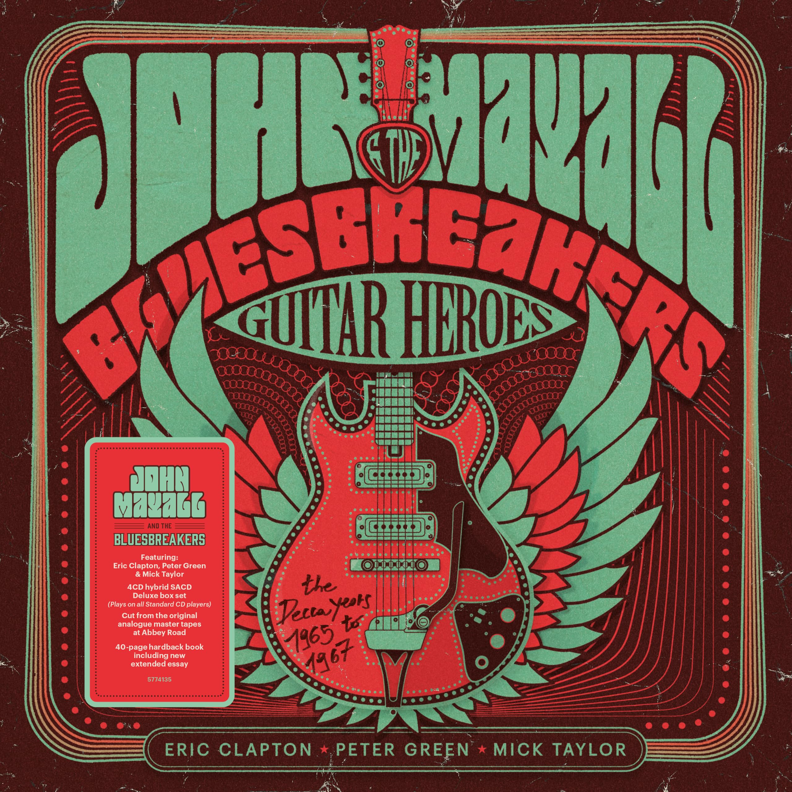 John Mayall & The Bluesbreakers - Guitar Heroes: The Decca Years 1965–1967 [4CD Box Set]