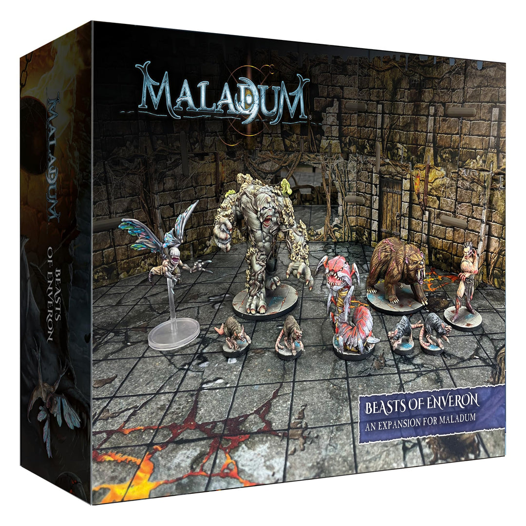Battle Systems Maladum Beasts of Enveron Expansion - Wandering Monster Supplement