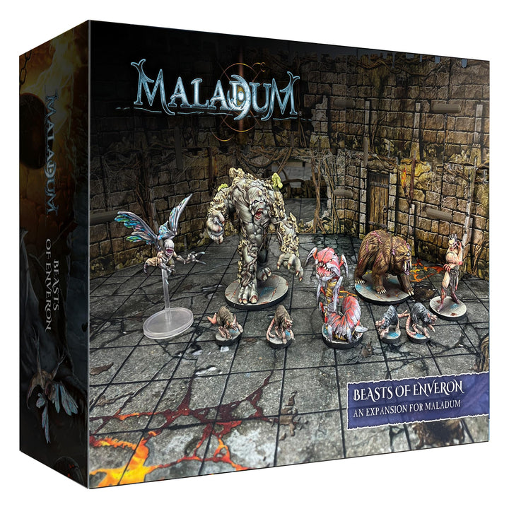 Battle Systems Maladum Beasts of Enveron Expansion - Wandering Monster Supplement