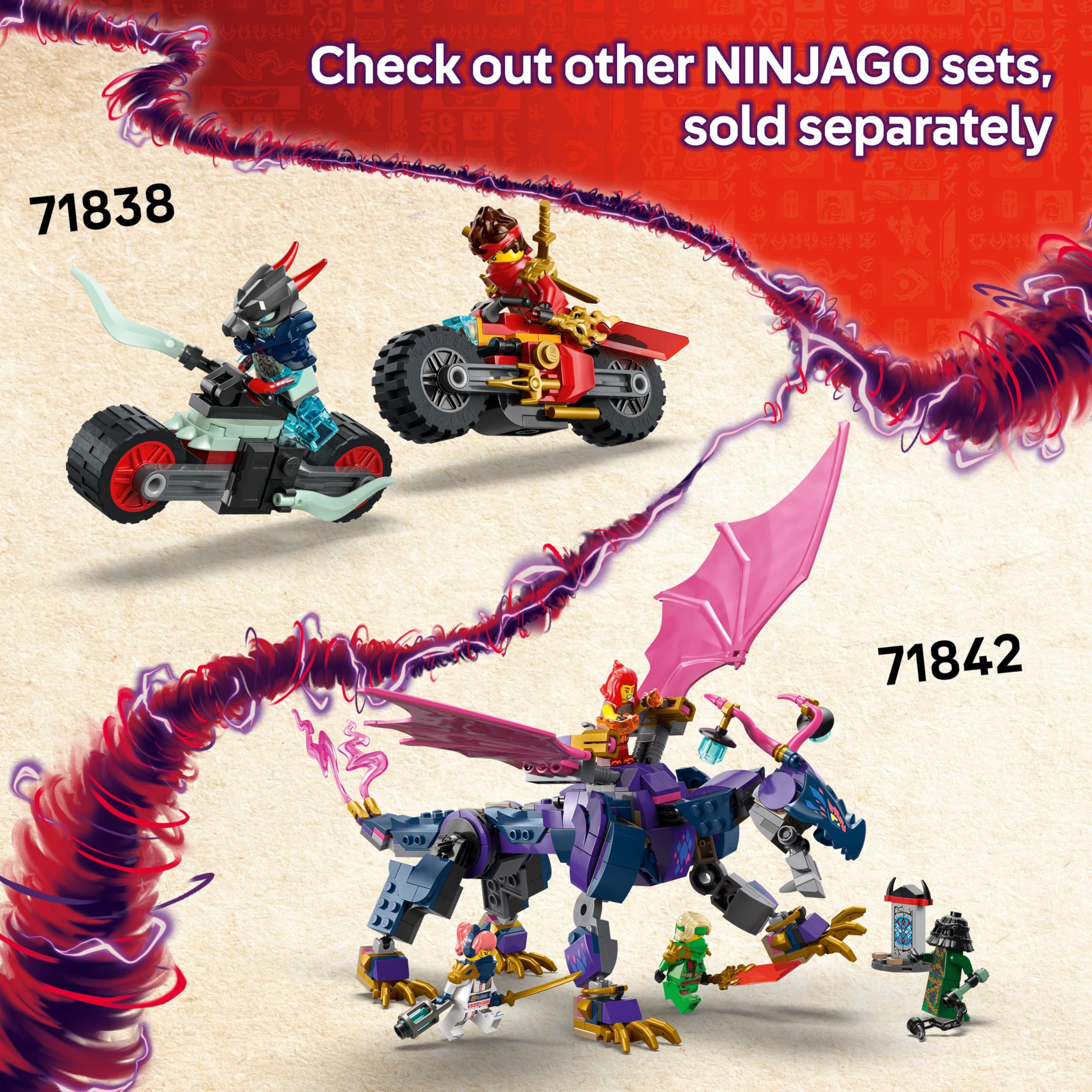 LEGO NINJAGO Arin’s Spinjitzu Battle Mech Toy 71839 | Ages 7+ | Includes 2 Minifigures 7