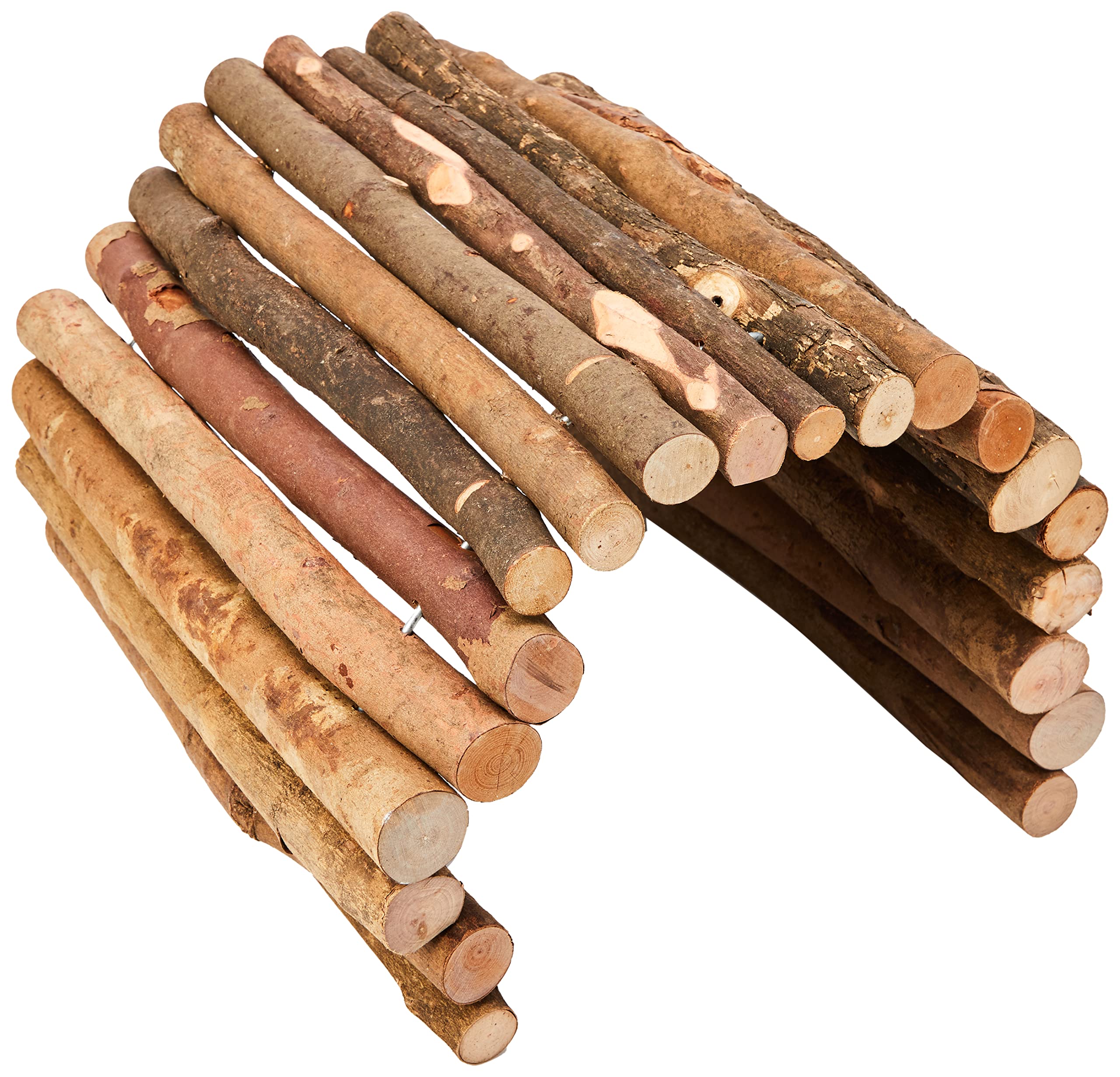 Kerbl Pet Wooden Bridge for Small Animals | Natural Wood | 30 x 50 cm