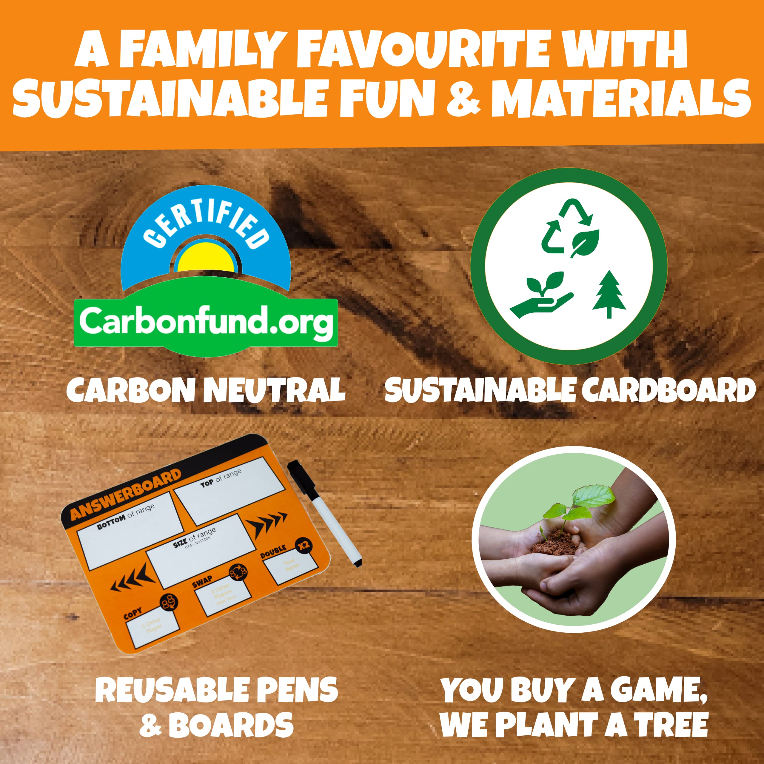 CONFIDENT? Board Game - Trivia Quiz Game with Range-Based Scoring for Families, Adults & Kids 8