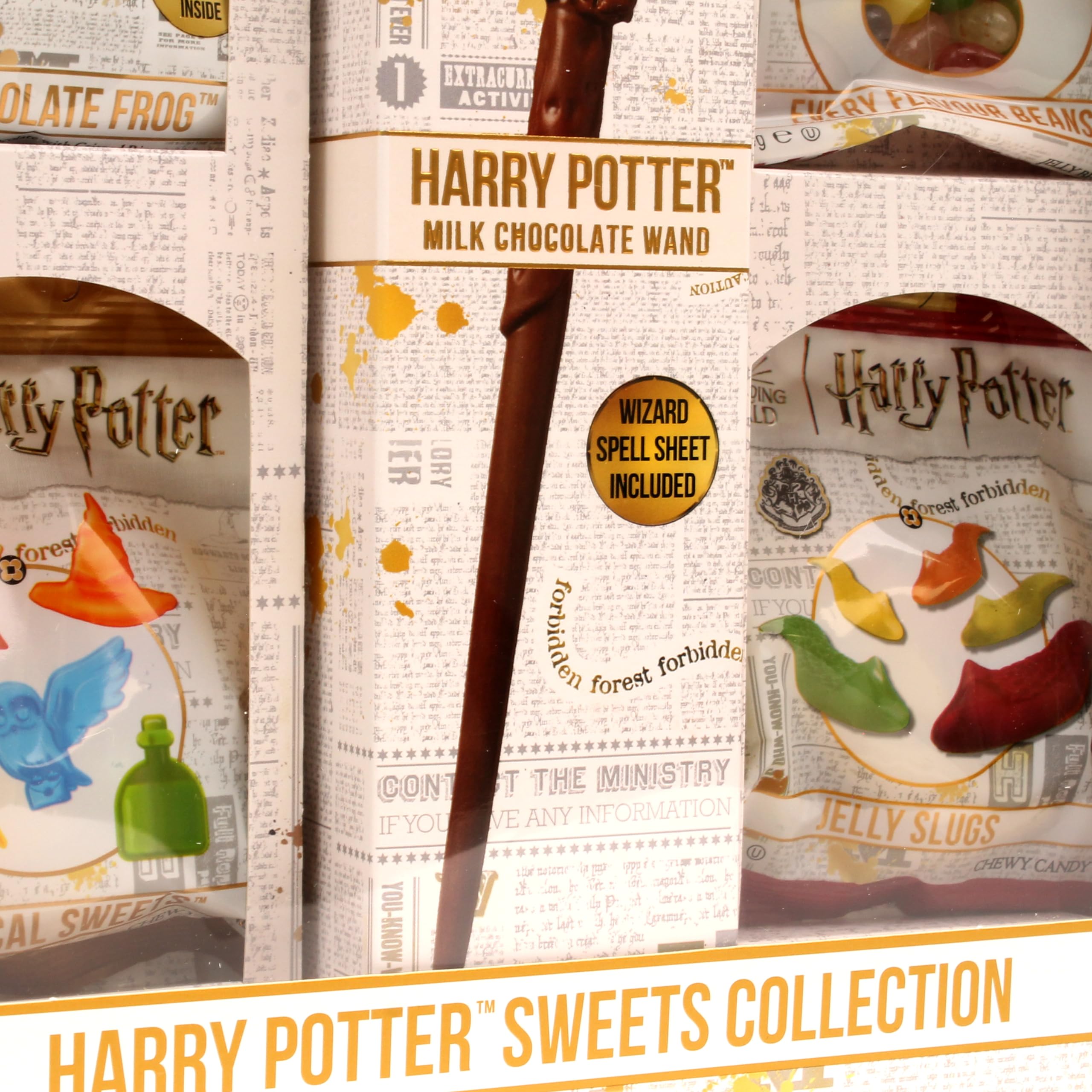 Jelly Belly Harry Potter Sweet Collection Box - Wizarding World Licenced Confectionery 209g 6