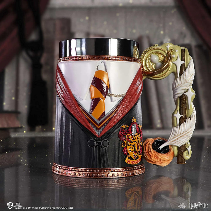 Nemesis Now Harry Potter Hermione Collectible Tankard 15.5cm, Resin, Officially