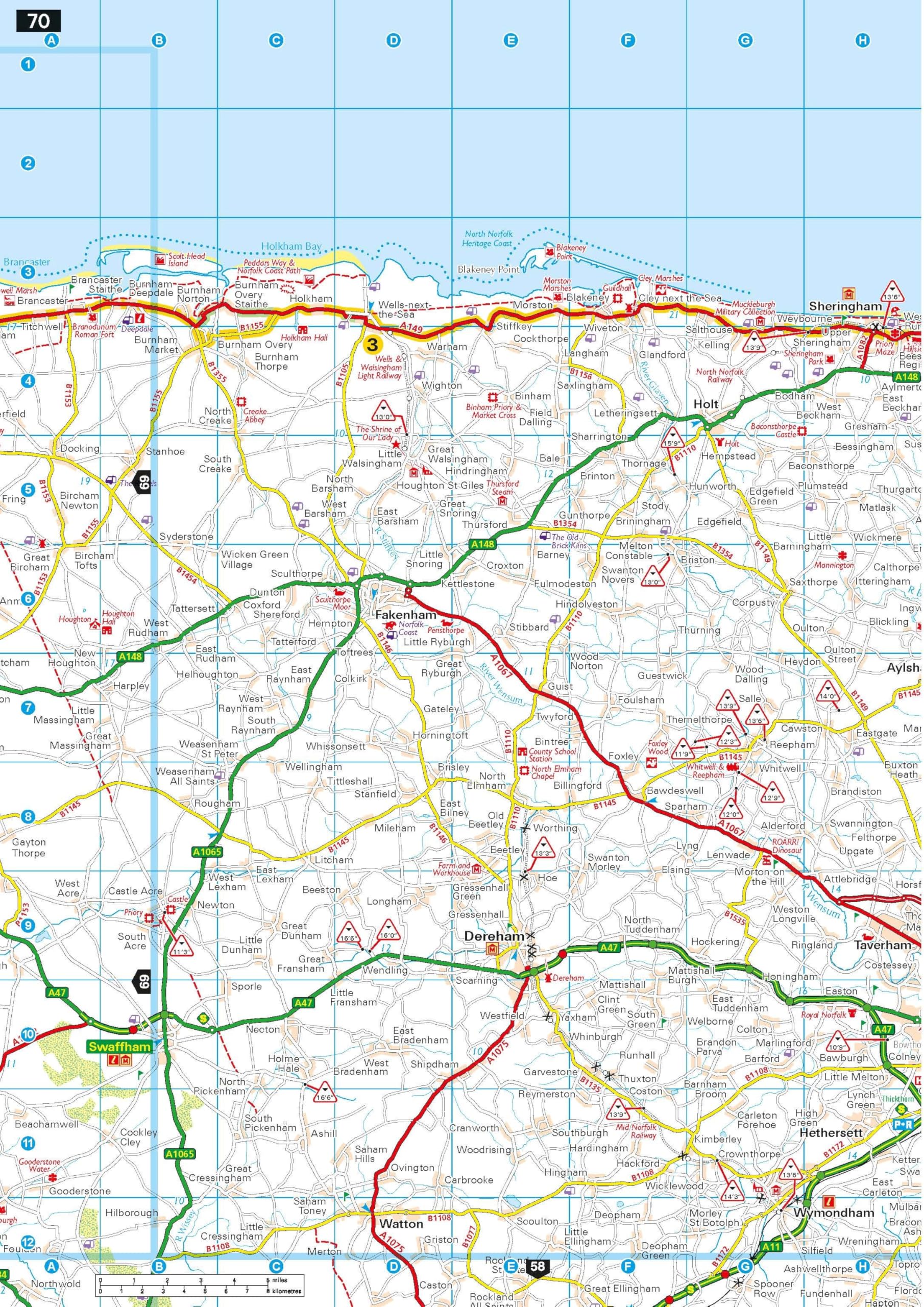 AA Caravan & Motorhome Atlas 2nd Edition | Spiral Bound | English Language 4