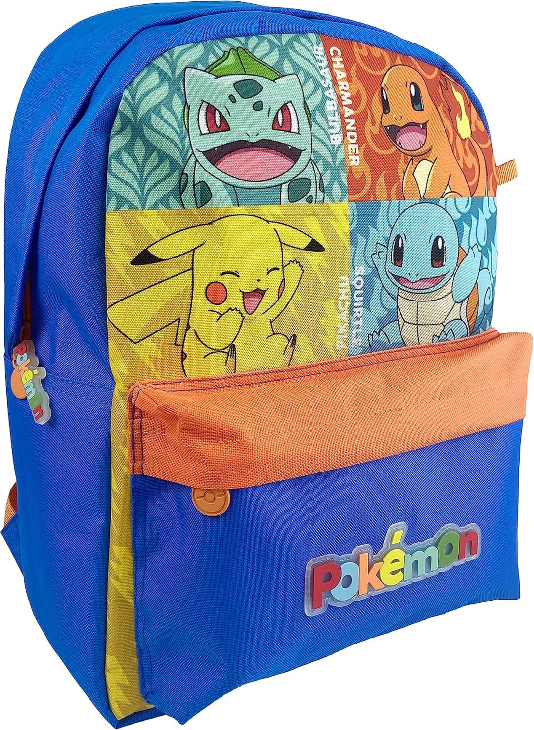 CYPBRANDS Pokémon Kanto Starters Youth Backpack Adaptable to Trolley (MC-386-PK)