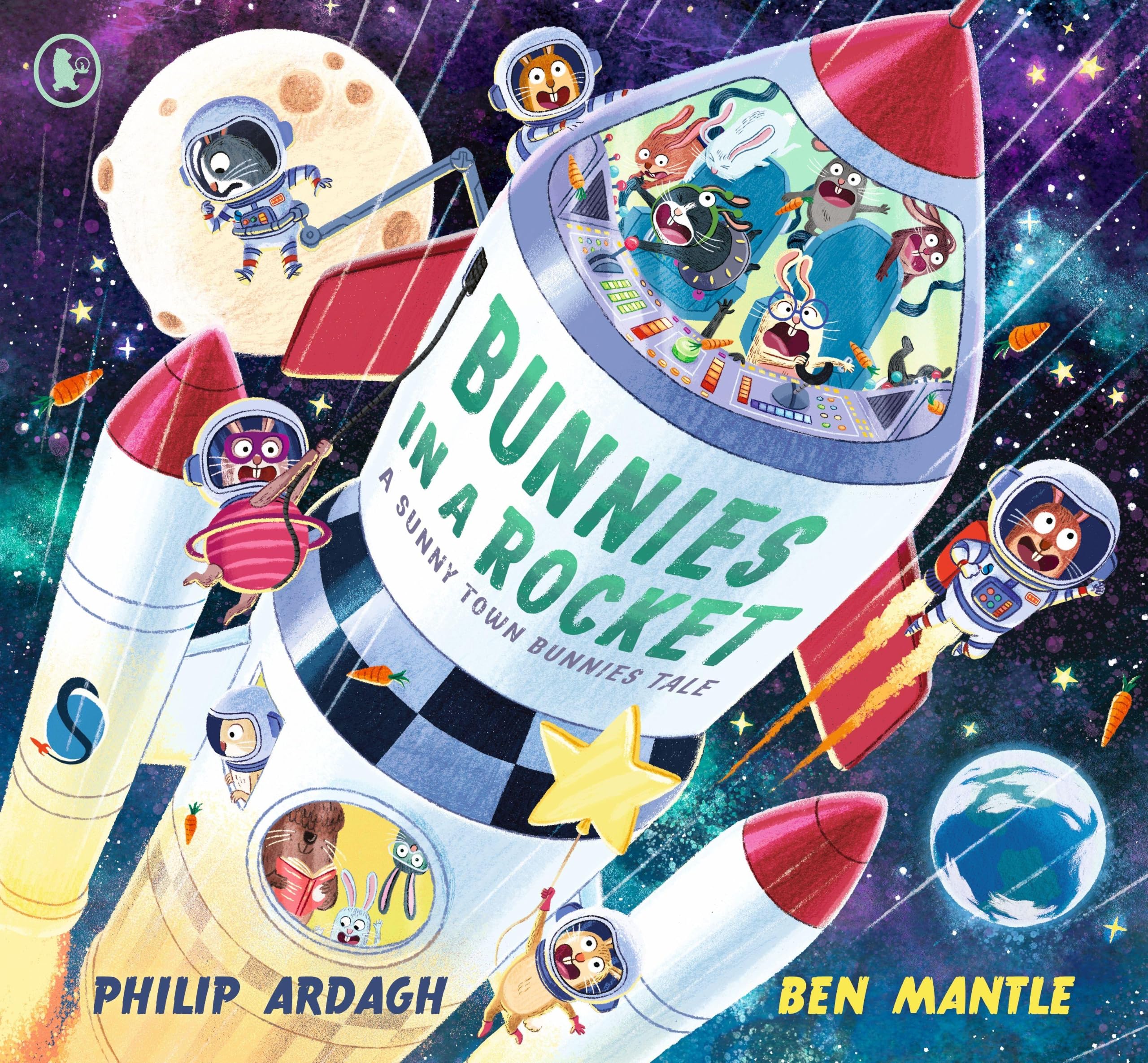 WALKER BOOKS Bunnies in a Rocket: HOP, SKIP, BLAST OFF! | Paperback | Ages 2-6