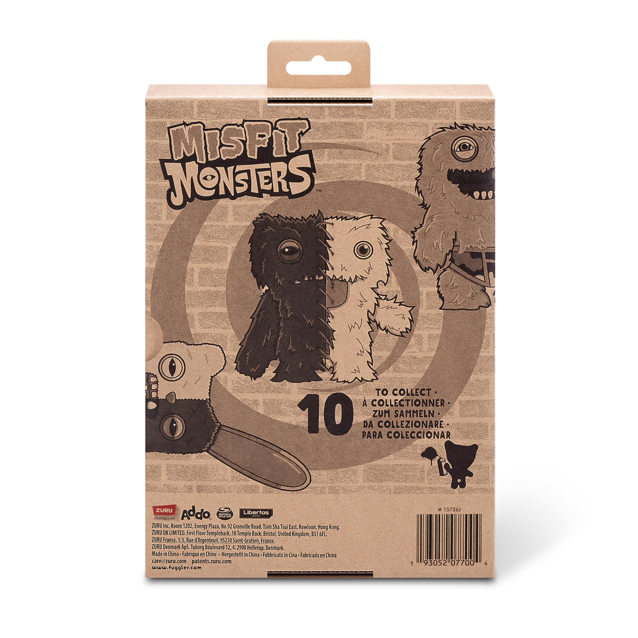 Fuggler Misfit Monsters 9-inch Series 1 - Annoyed-o Leopard & Burgundy Plush Toy by ZURU 7