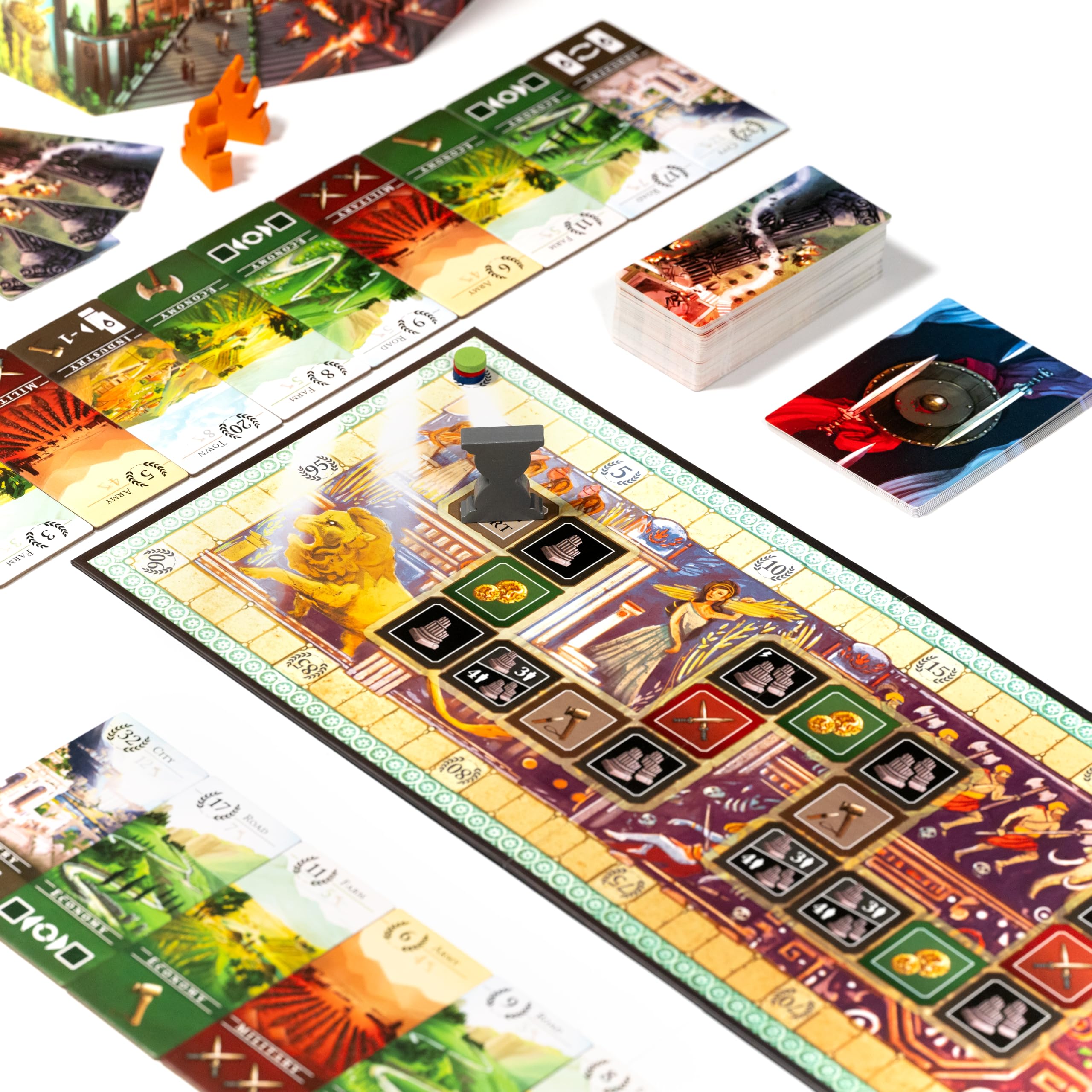 Brotherwise Games Empire's End Strategy Board Game | 2-4 Players | 30 Min Playtime | Ages 15+ 3