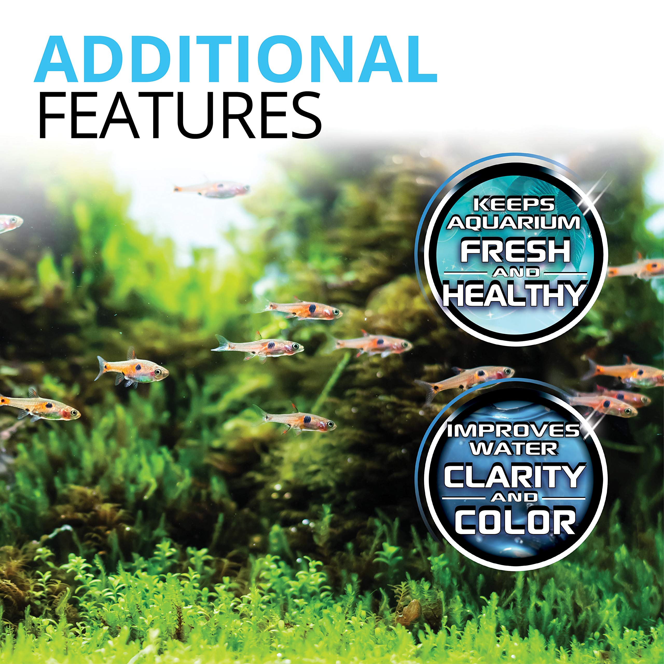Fluval Activated Carbon Filter Media - Removes Odors, Discoloration, & Pollutants | 3 x 100g Bags 5