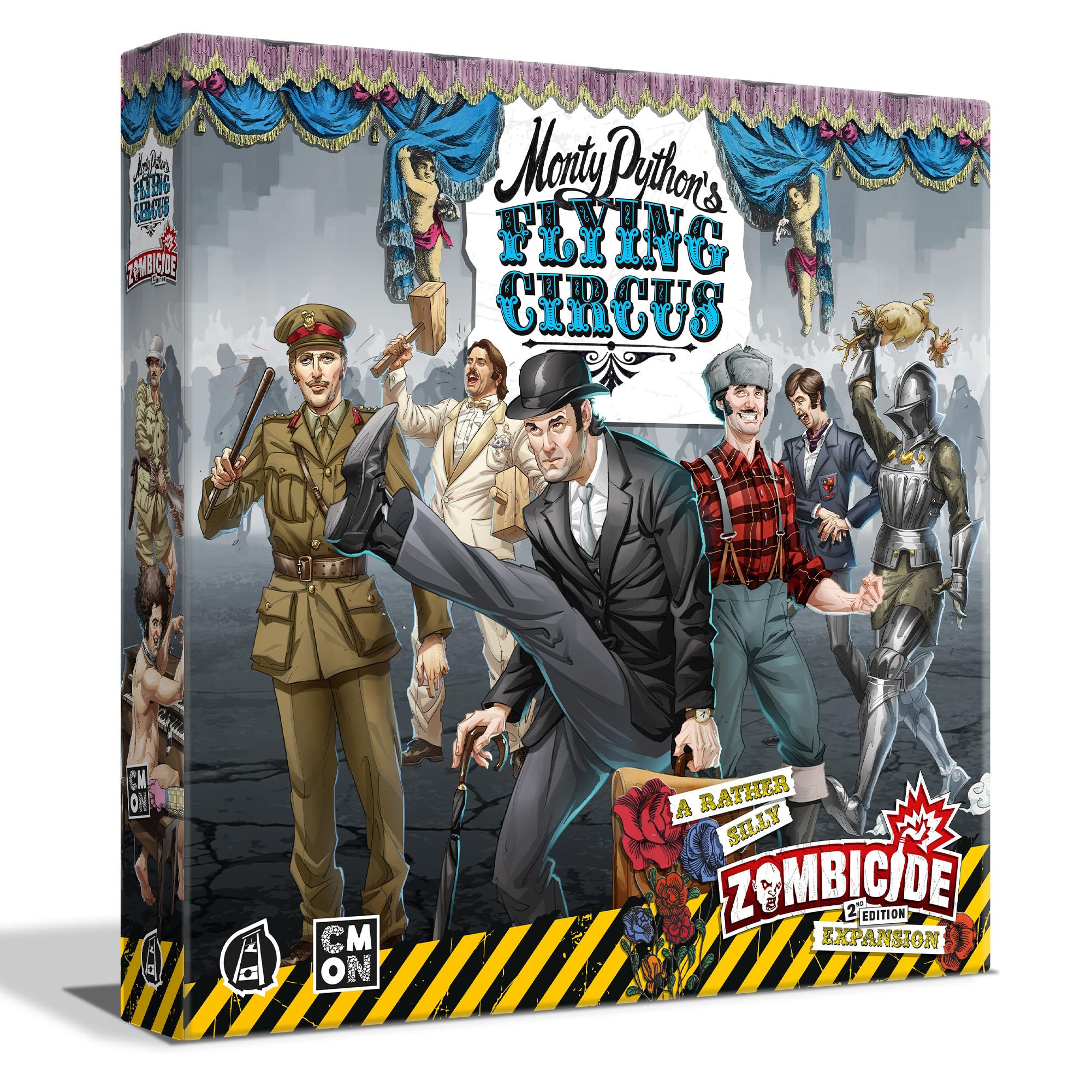 CMON Zombicide 2nd Edition: Monty Python's Flying Circus Character Pack Board Game 1