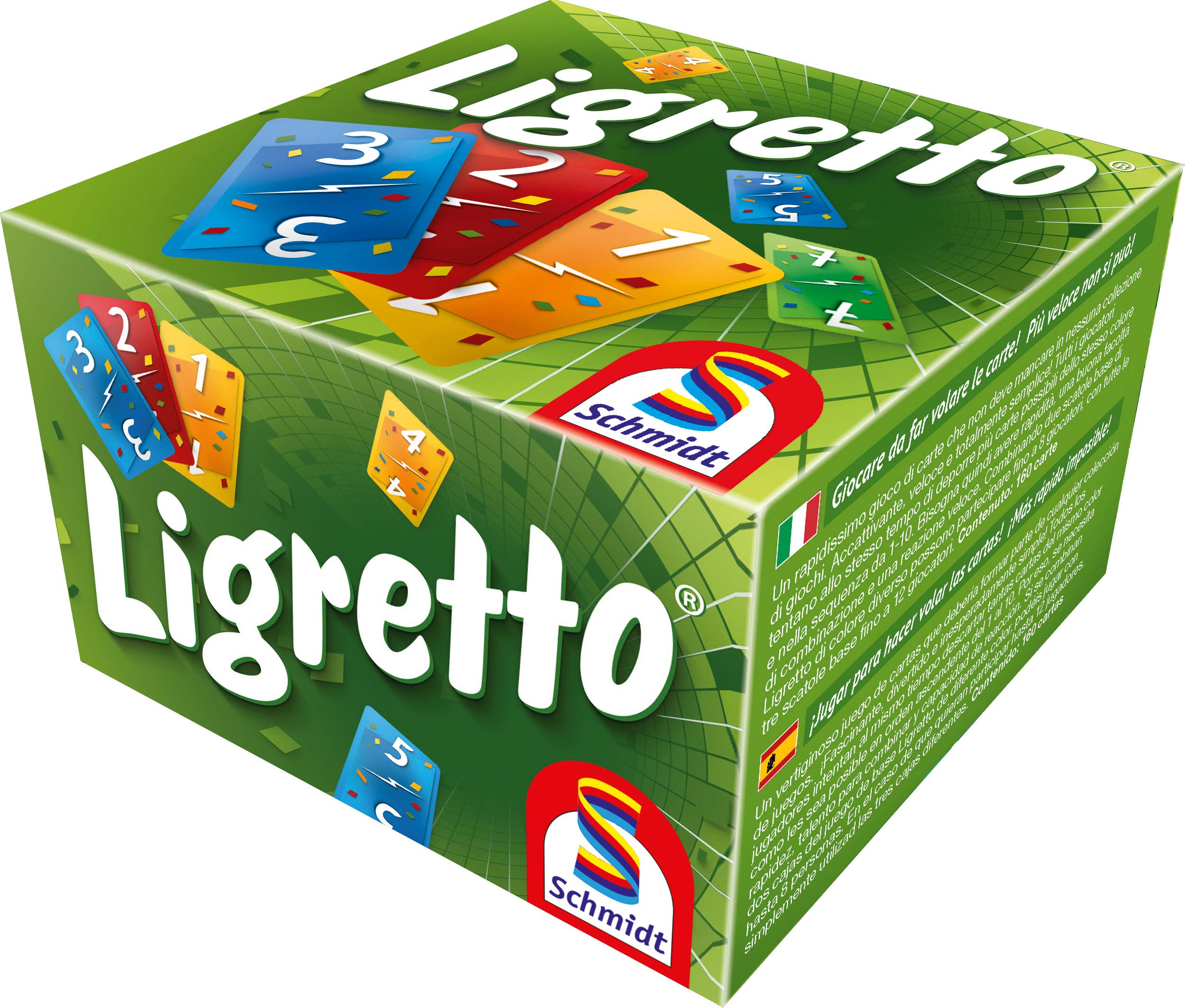 Schmidt Ligretto Green Card Game - Ages 8+ | 2-4 Players | 15 Mins Playtime 1
