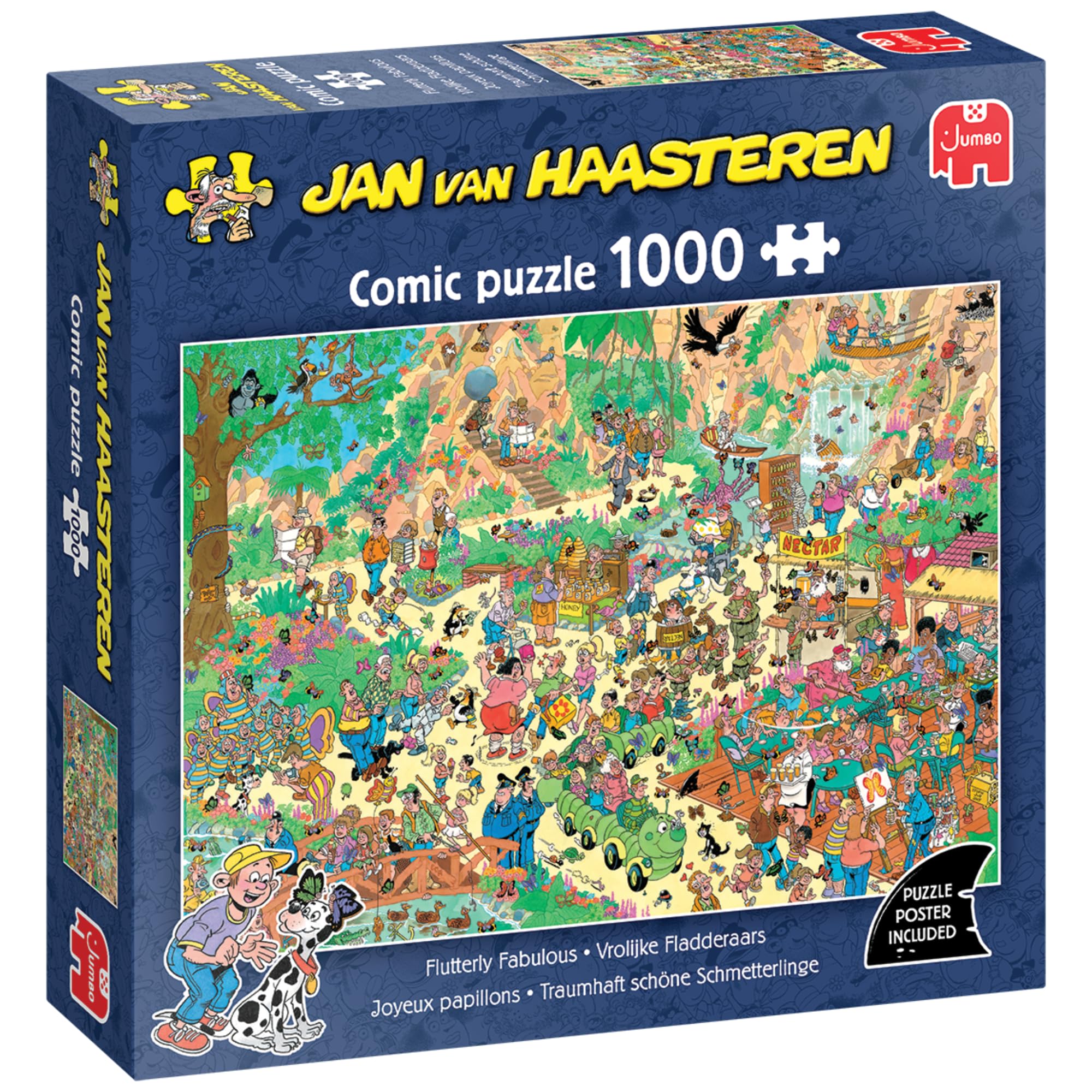 Jan van Haasteren Flutterly Fabulous - 1000 Piece Adult Puzzle 9