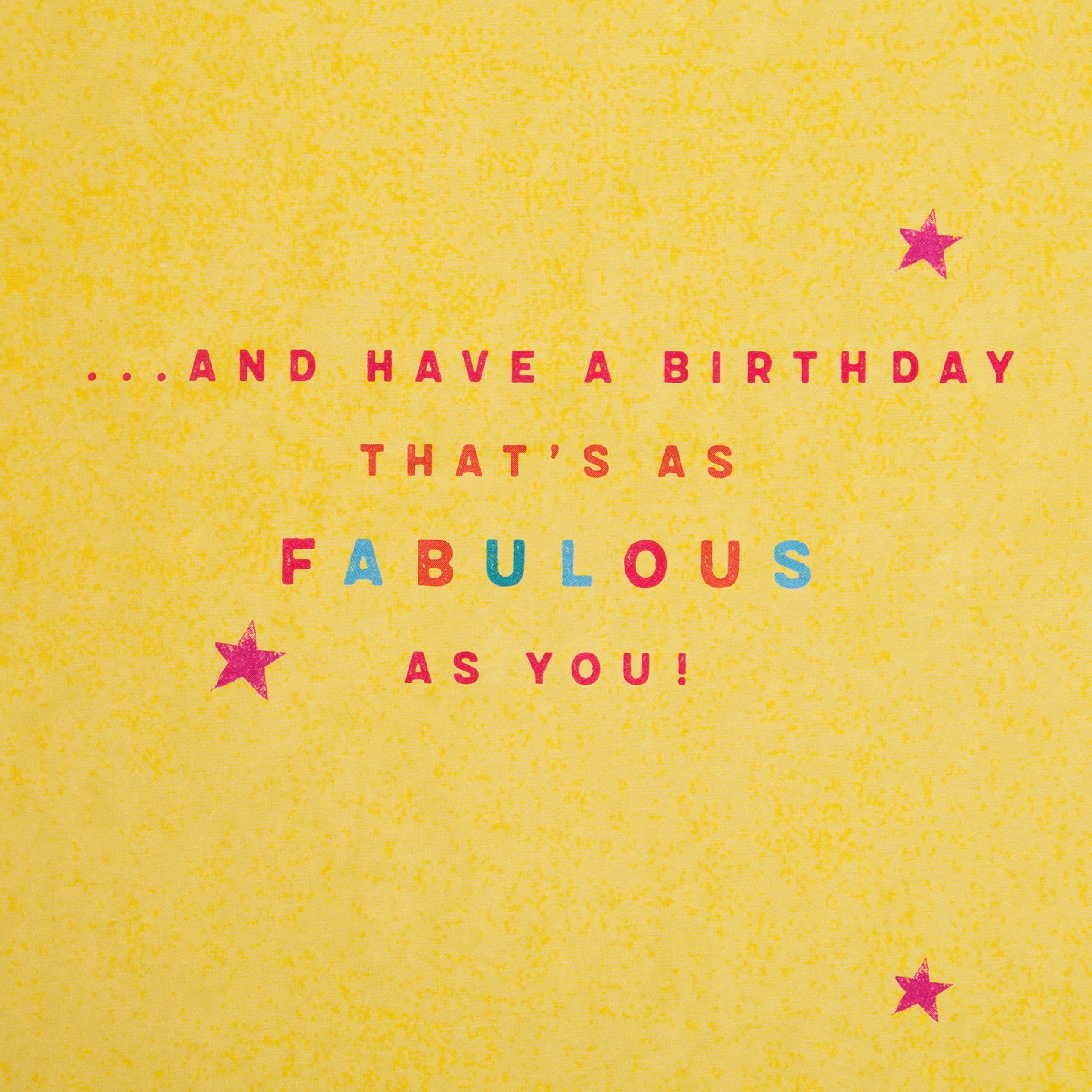 Hallmark Birthday Card for Niece - Unicorn Design with Green Foil Accents 3