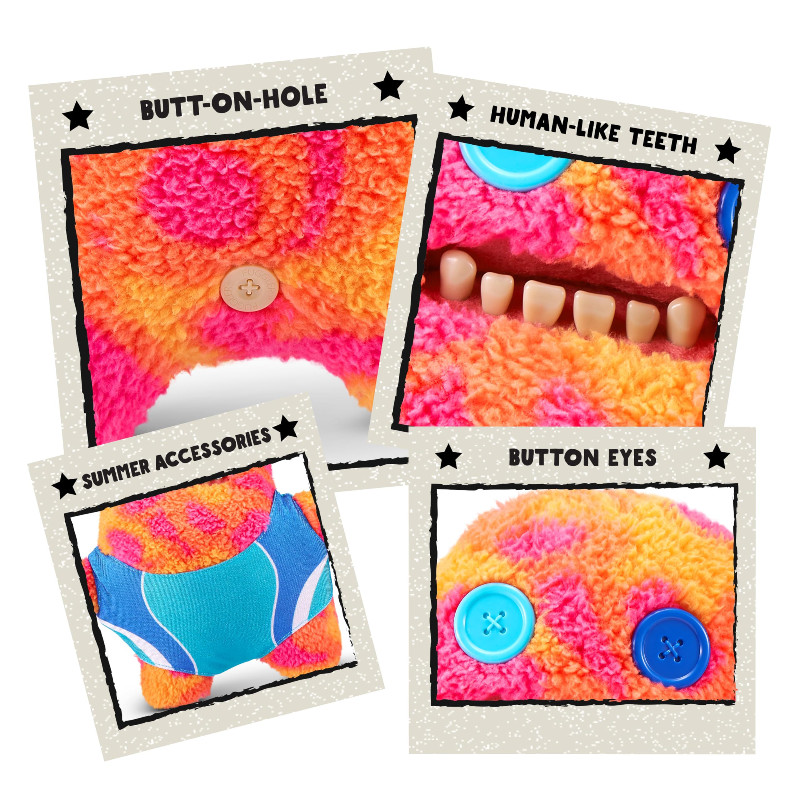 Fuggler Vacay Vibes - Sir Splodge a Lot Plush Collectible Toy (9-inch, 4+ Years) 7