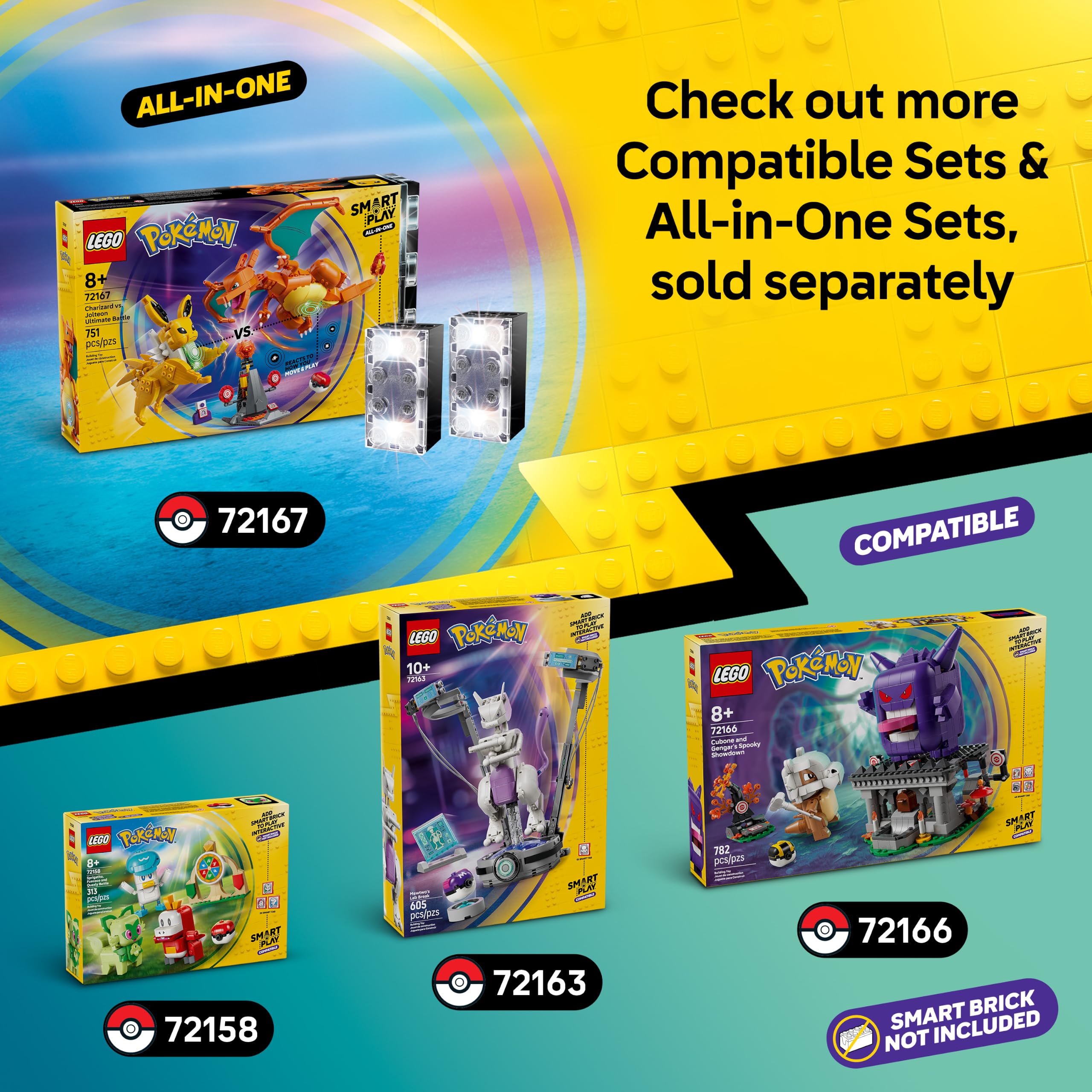 LEGO Pokémon Cubone and Gengar's Spooky Showdown Building Set (72166) | Ages 8+ 7