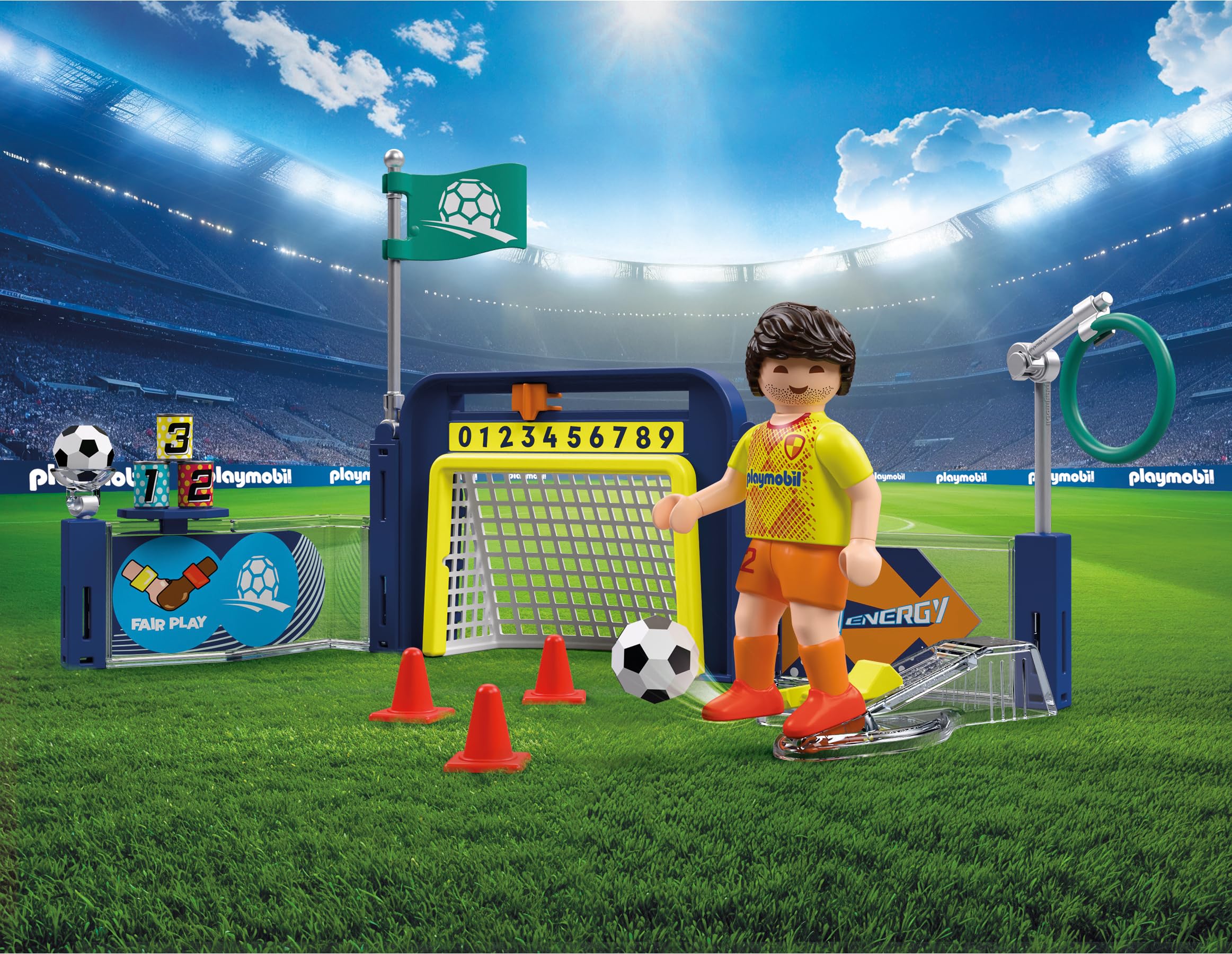 Playmobil | My Life | Soccer Training Station | Training Ground with Target 7