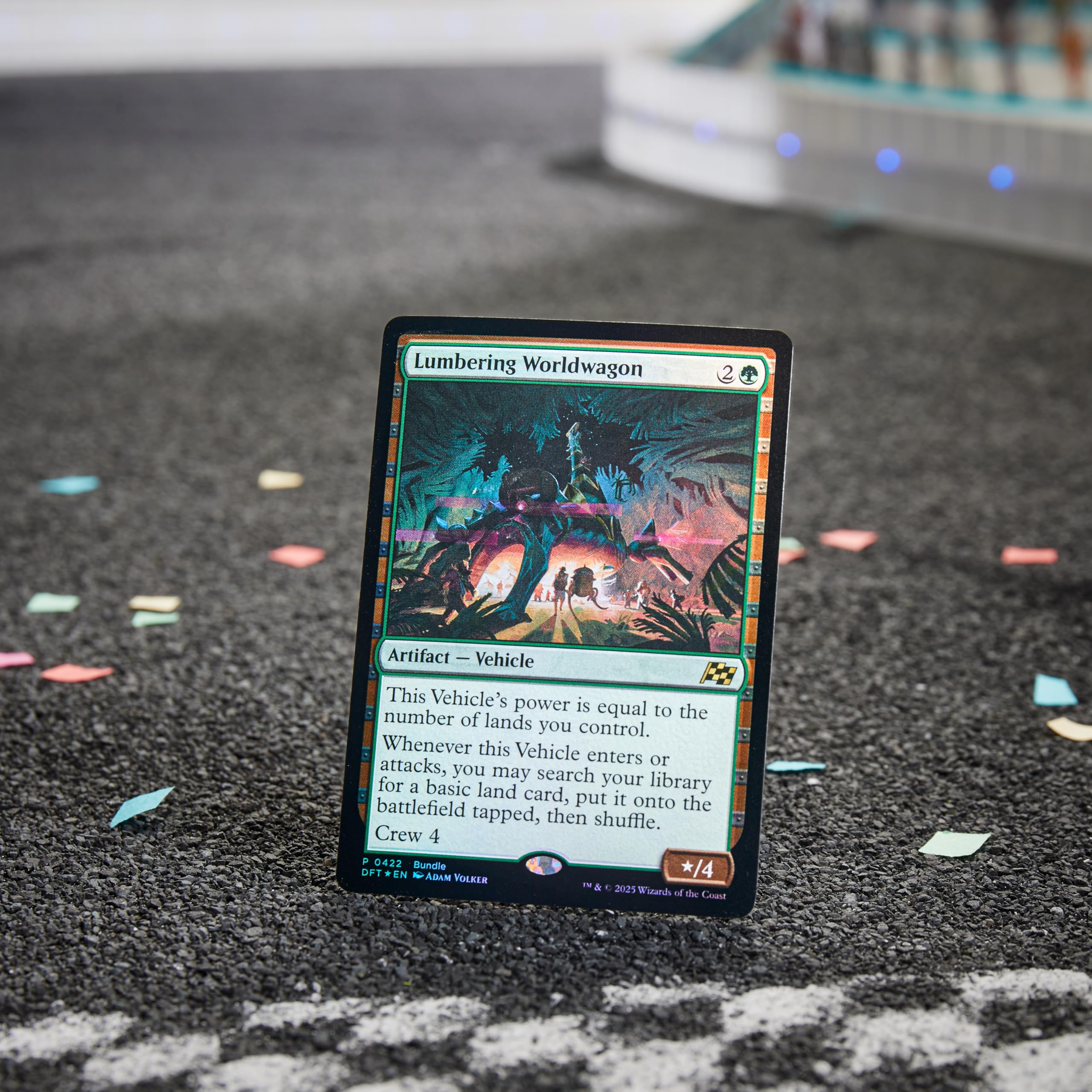 Magic: The Gathering Aetherdrift Bundle | 9 Play Boosters | 40 Land Cards | Multicolor 5