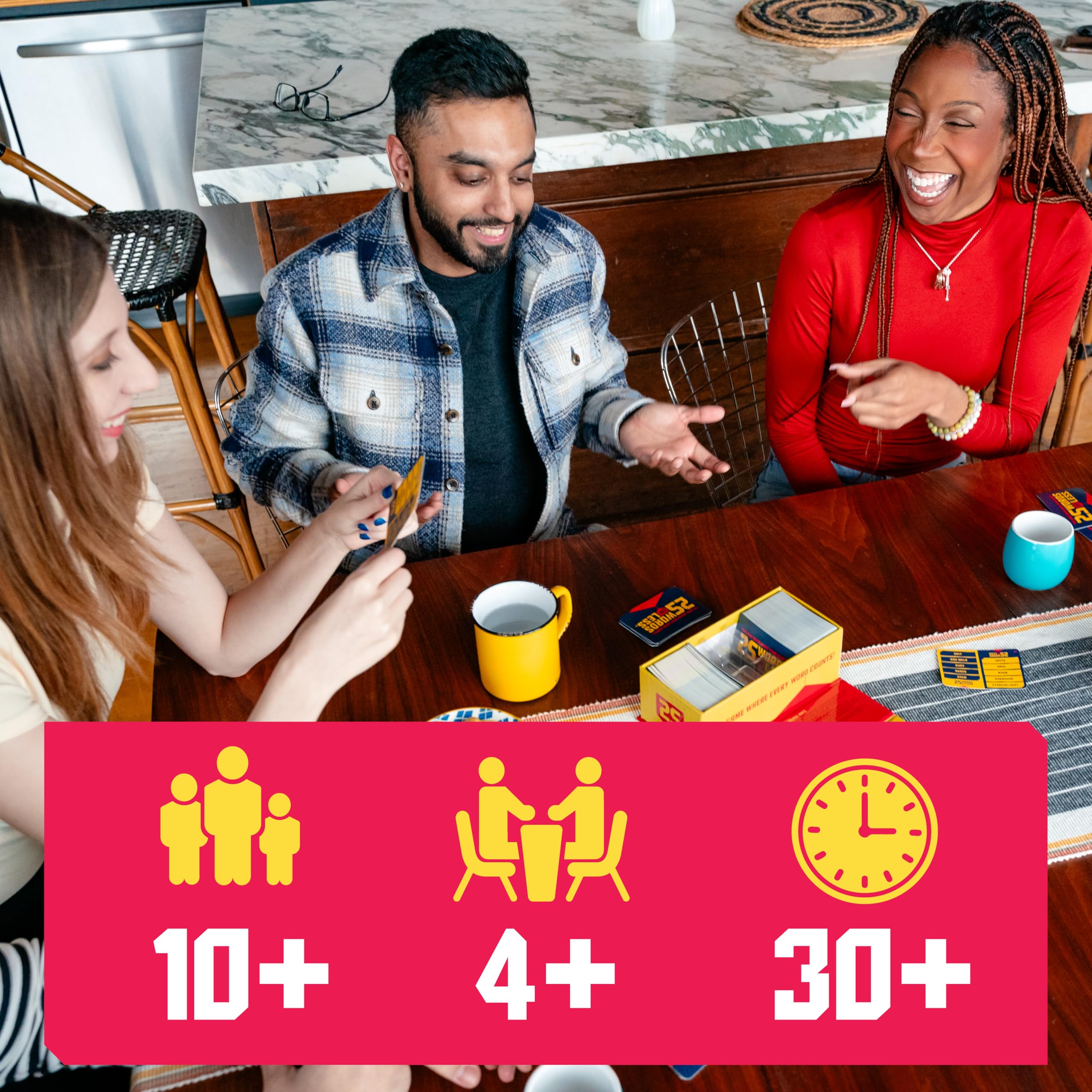USAopoly Fast-Paced Word Game for 4 Players | Standard Edition | Approx. 30 Minutes Playtime 4