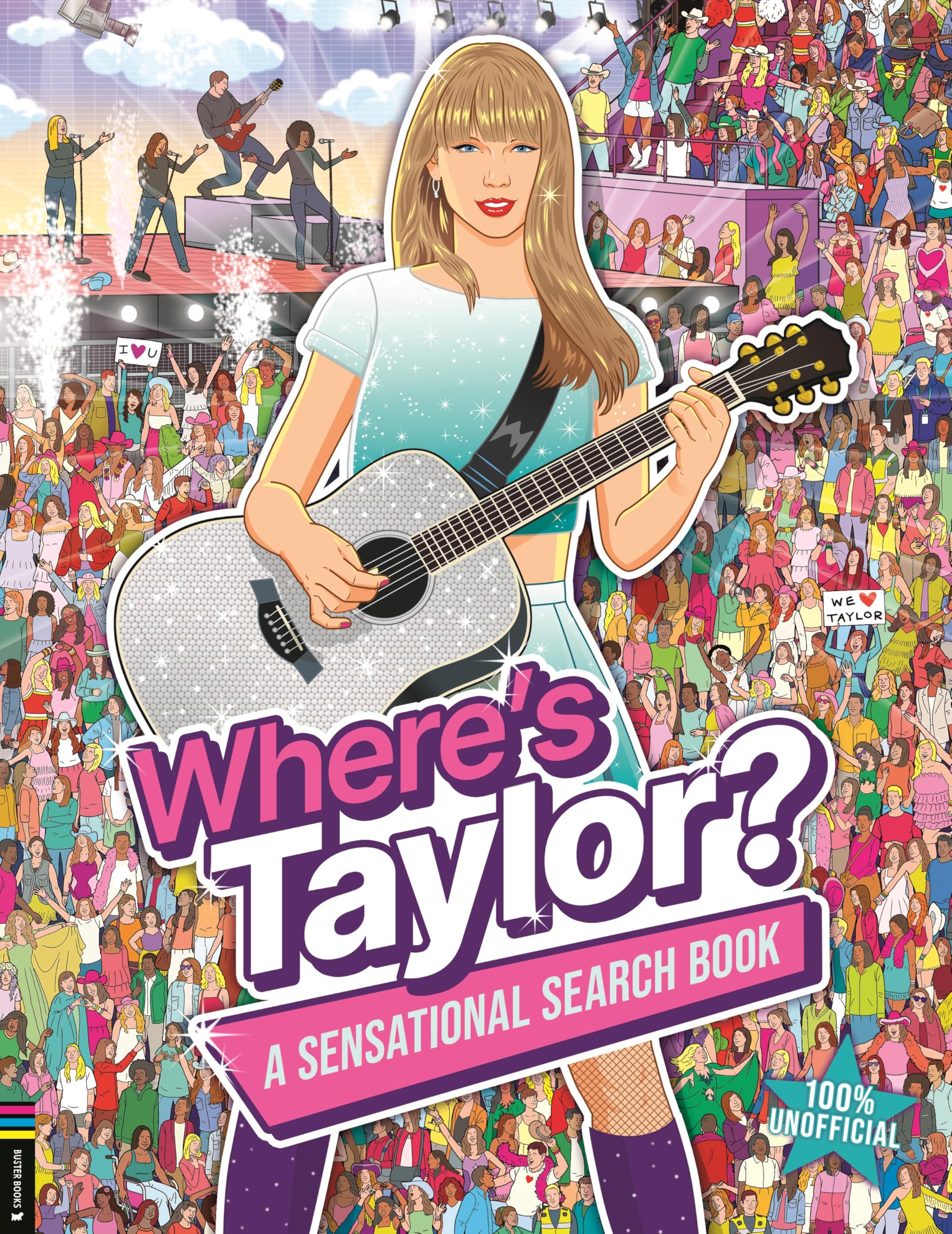 Buster Books Where’s Taylor?: A Sensational Search and Find Book for Ages 7+ 1