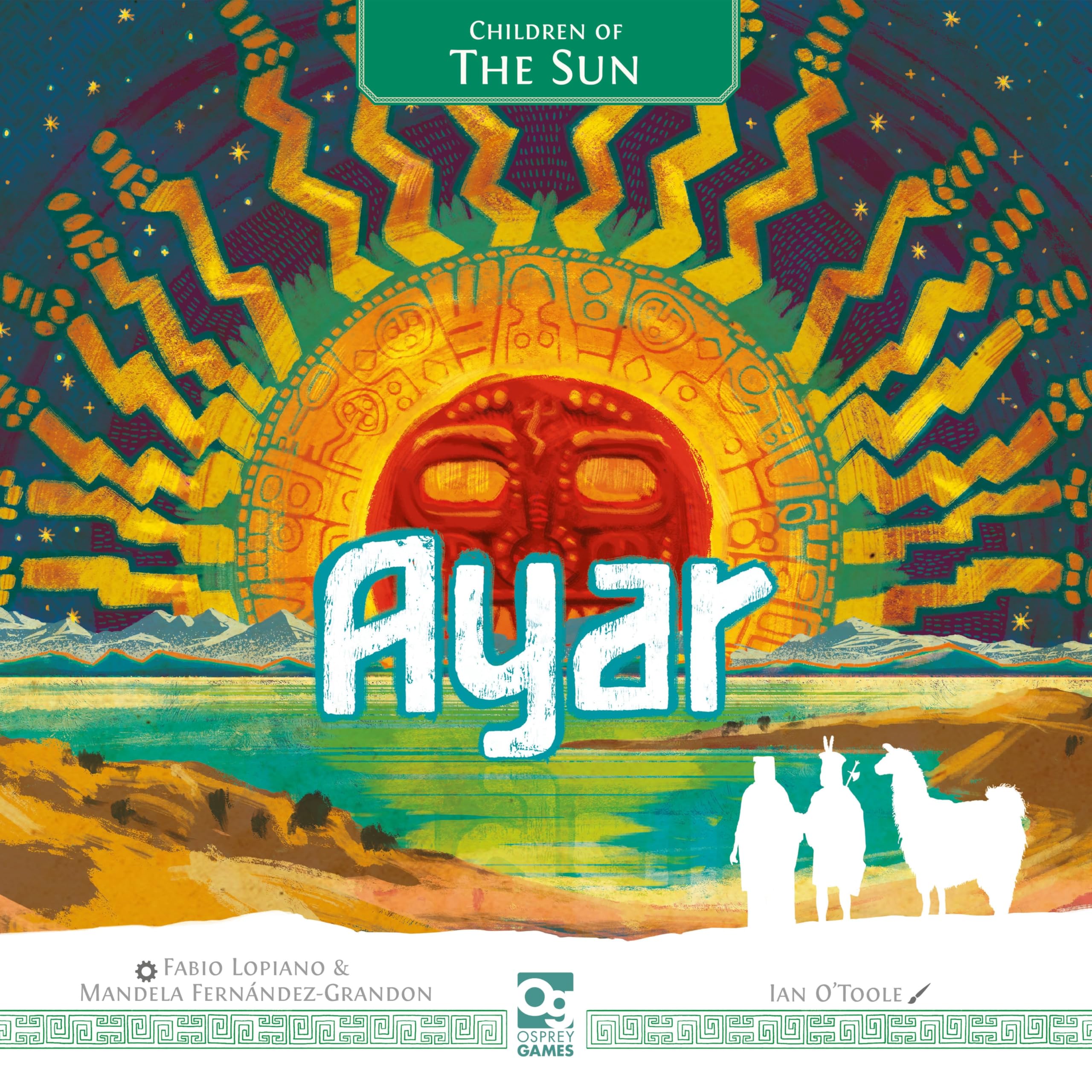 Osprey Games Ayar: Children of the Sun Board Game | 2-4 Players | English