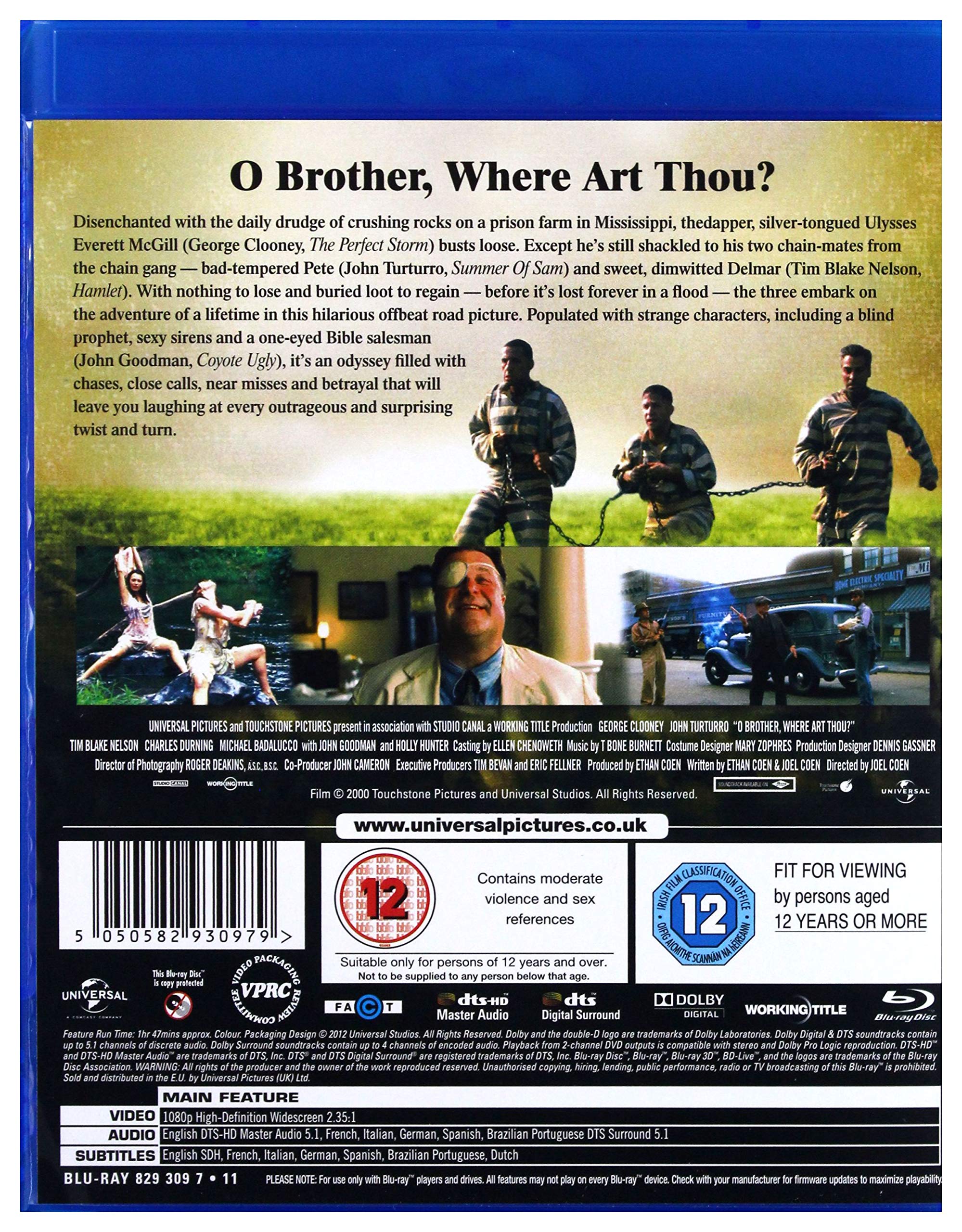 O Brother, Where Art Thou? [Blu-ray] 2