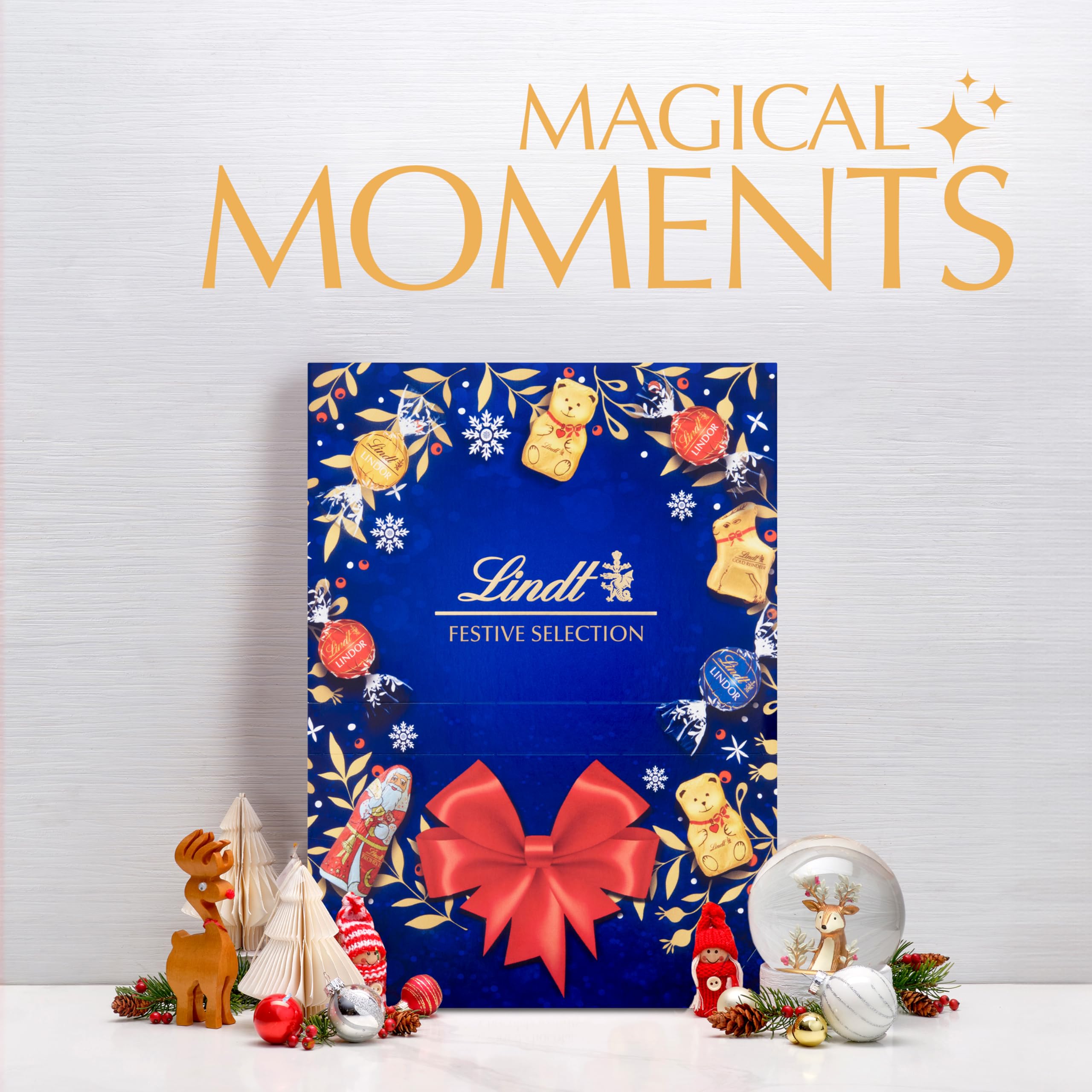 Lindt Festive Selection Christmas Sharing Box – Large 690g (Approx. 60 Pieces) 13