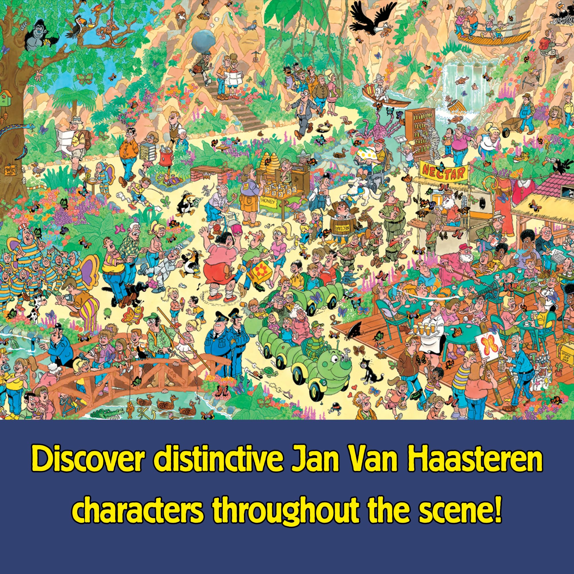 Jan van Haasteren Flutterly Fabulous - 1000 Piece Adult Puzzle 11