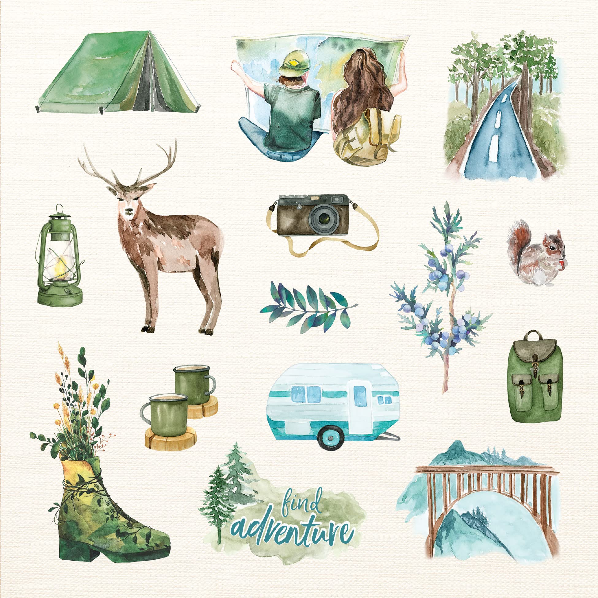 Peter Pauper Press Boho Dreams Sticker Book - Floral, Animal, Decorative Themes | 750 Stickers | Multi-color 9