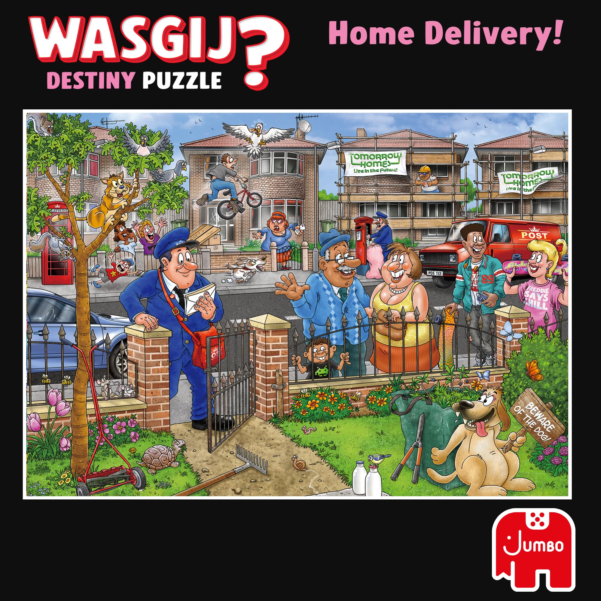 Wasgij Destiny 31 Home Delivery! 1000 Piece Jigsaw Puzzle for Unisex Adult 8