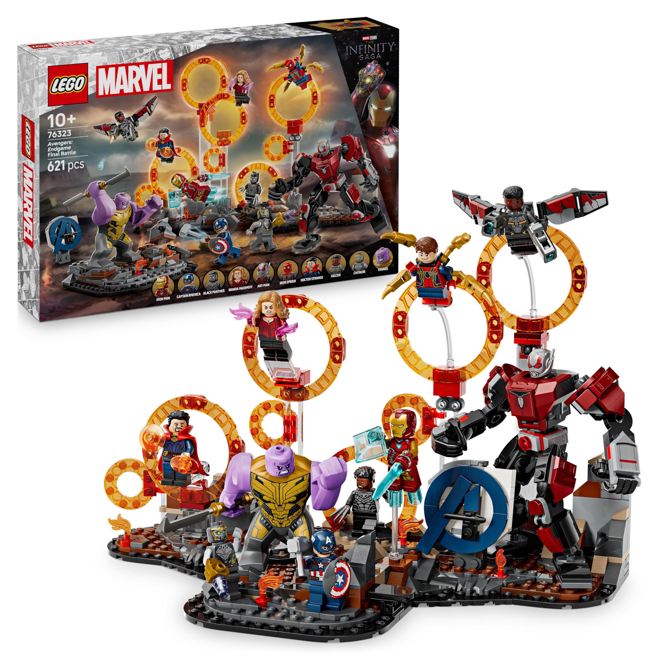 LEGO Marvel Avengers: Endgame Final Battle Building Set 76323 | Ages 10+ 1