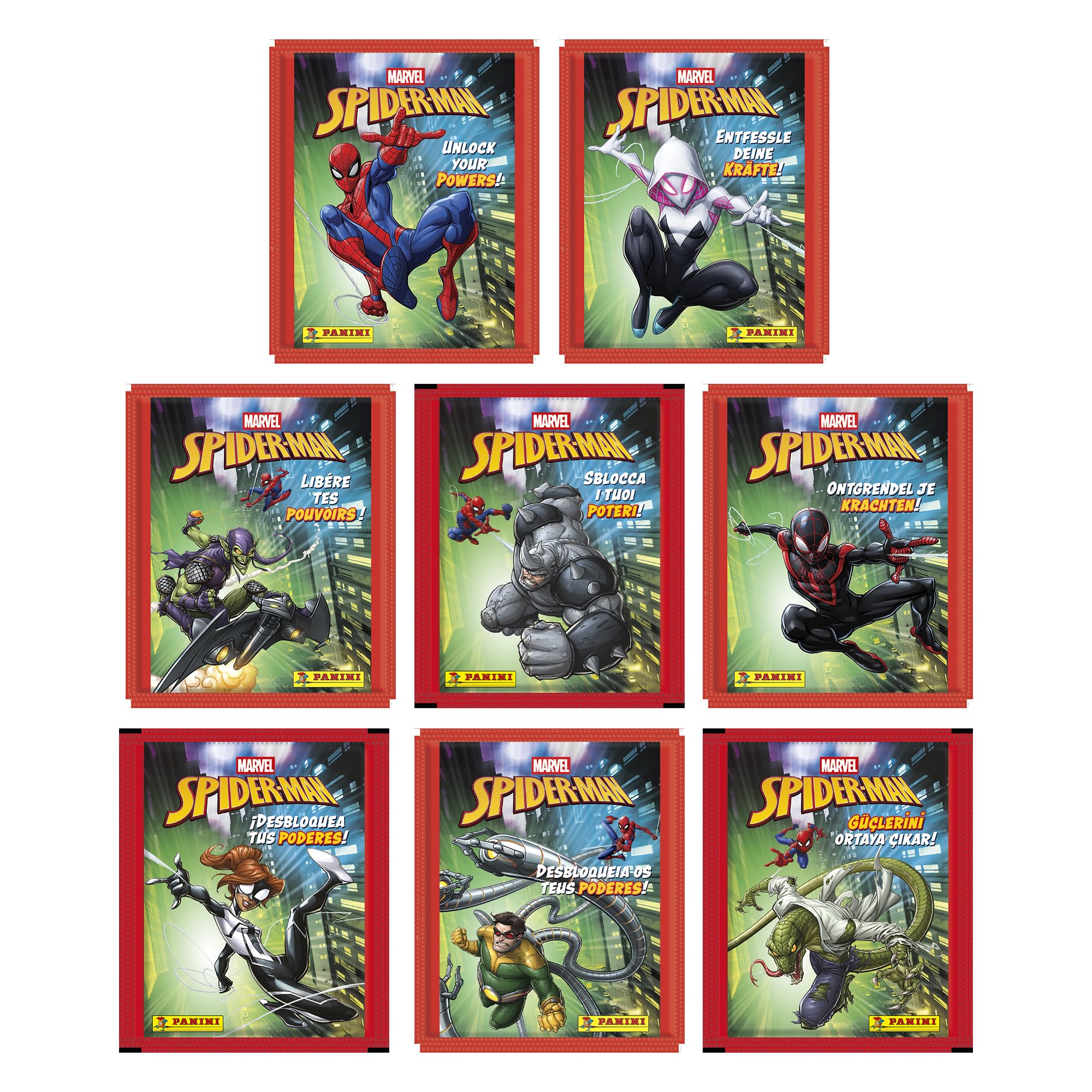 Panini Spider-Man ‘Unlock Your Powers’ Sticker Collection - 192 Stickers & 50 Cards 2