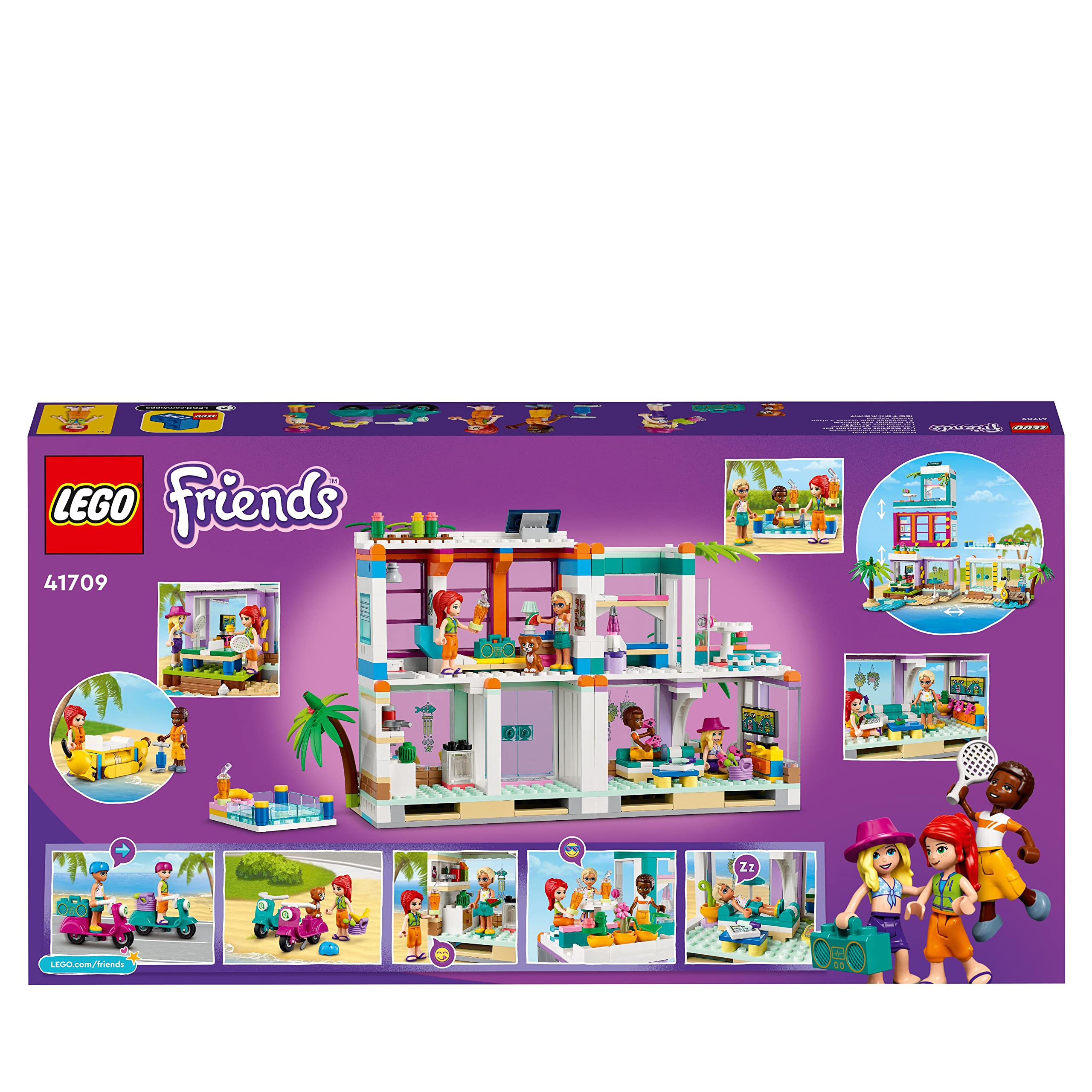 LEGO 41709 Friends Holiday Beach House Set - 686-Piece Building Playset for Ages 7+ 14