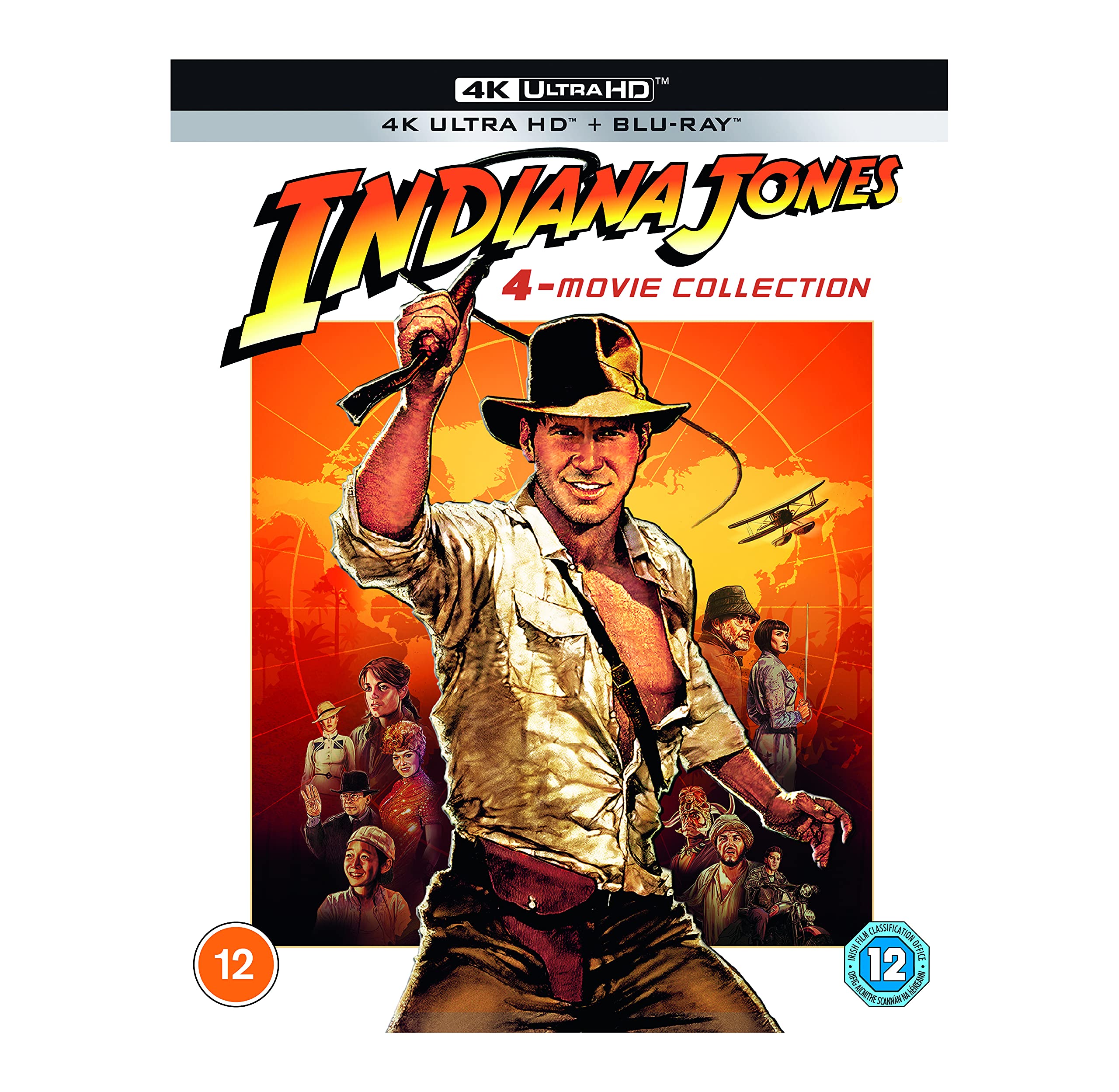 Indiana Jones 4-Movie Collection [4K Ultra HD + Blu-ray] 2