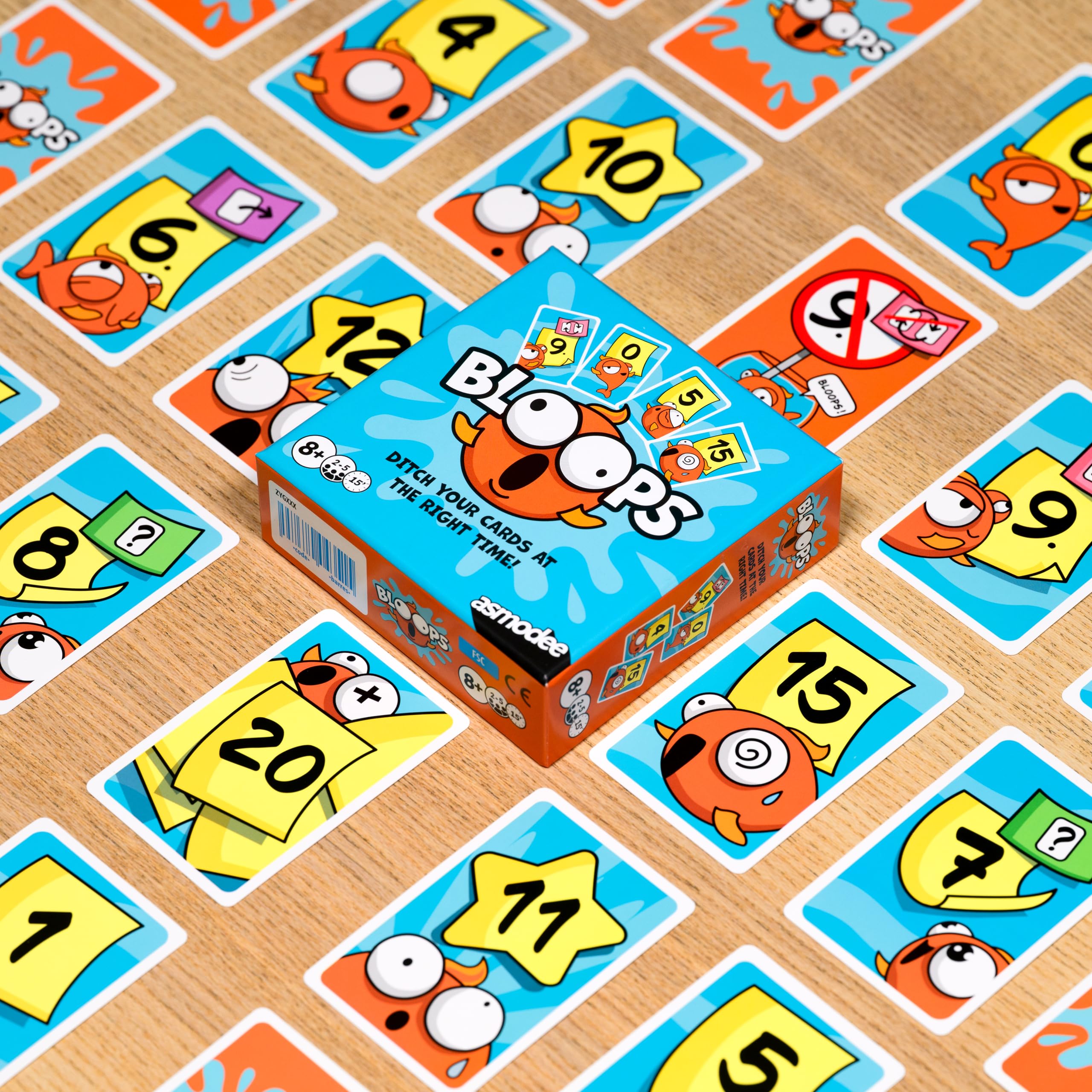 Asmodee Bloops Memory Party Game | Ages 8+ | 2-5 Players | ~10 Minutes