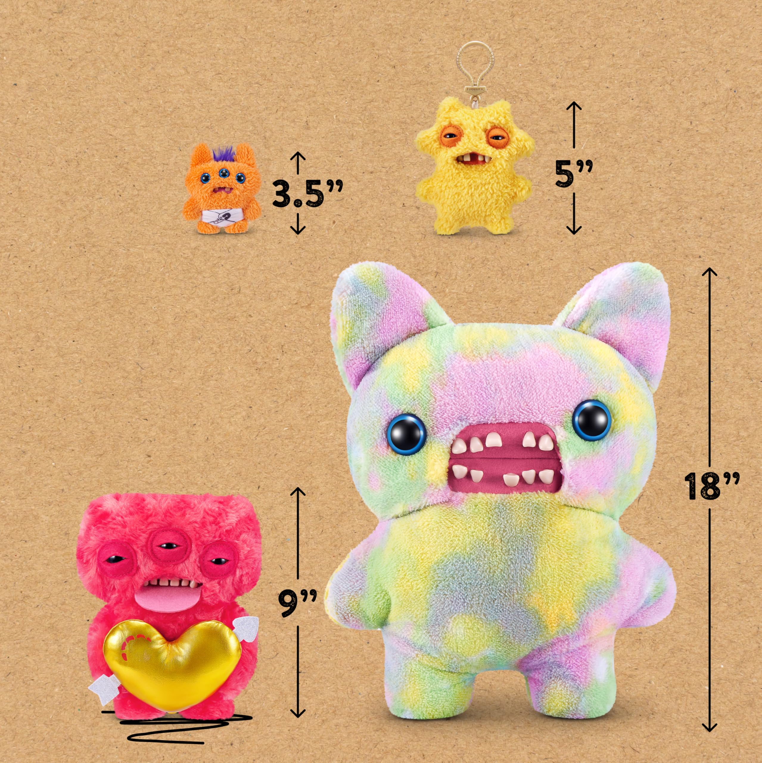 Fuggler Love Fugg 9-Inch Plush (2 Pack) by ZURU 6