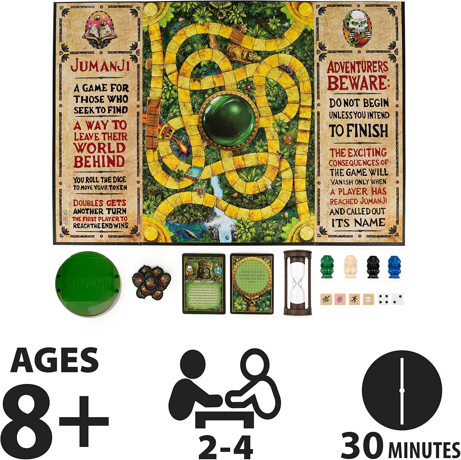 Spin Master Games Jumanji The Game Board Game 4
